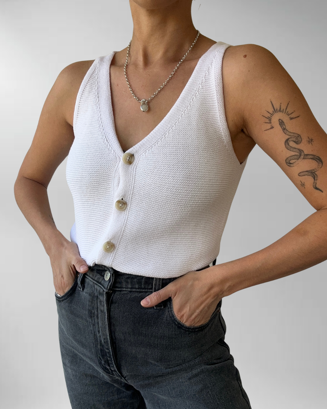 CHALECO VEST BLANCO | XS 1