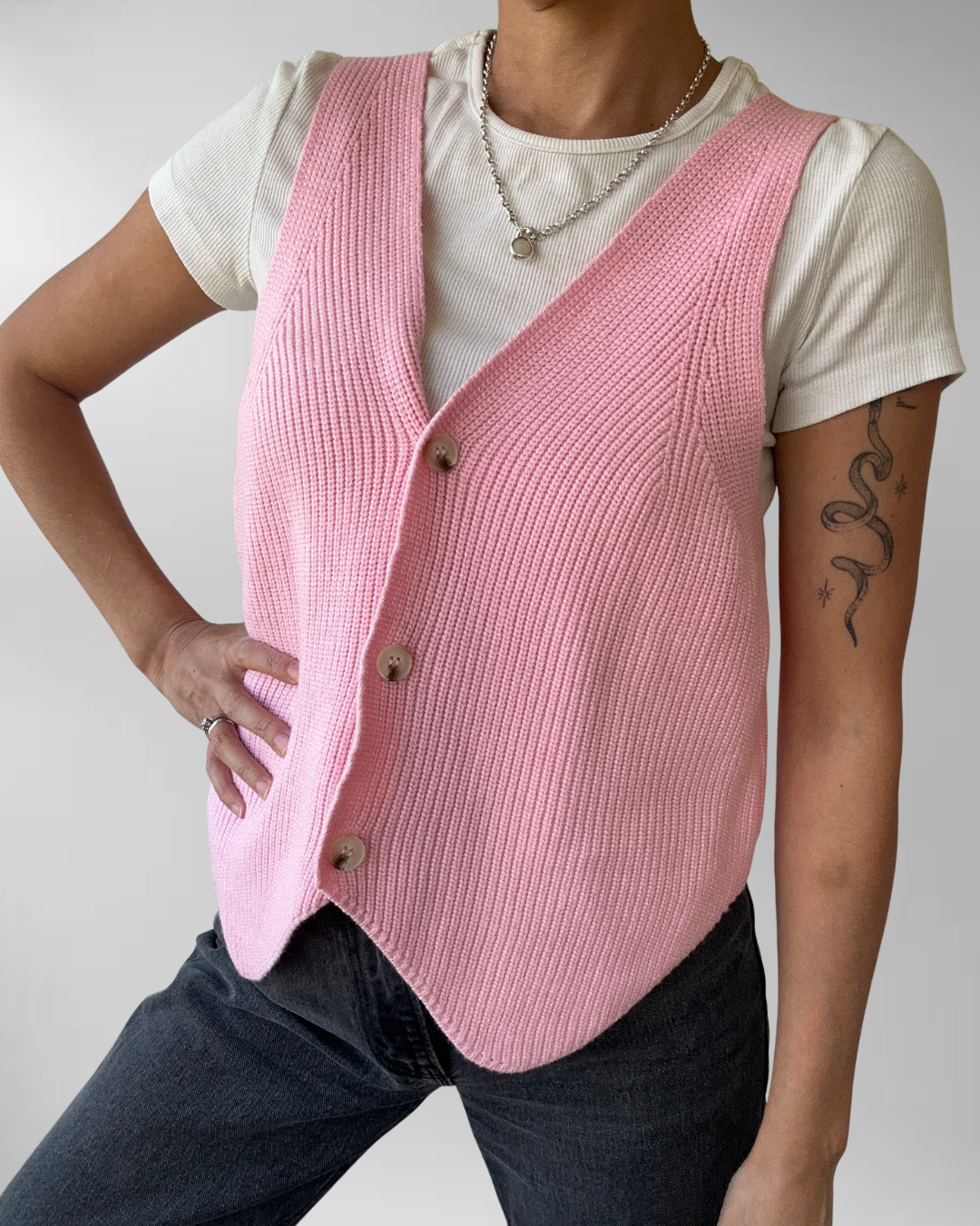 CHALECO VEST ROSADO | S 2