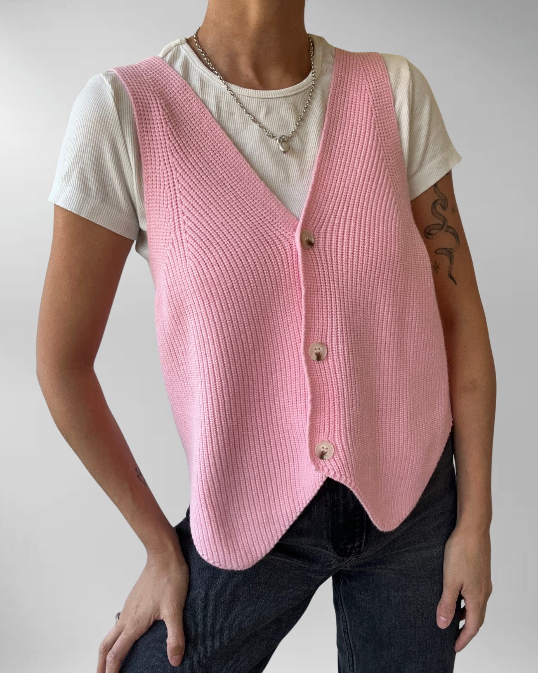 CHALECO VEST ROSADO | S 3