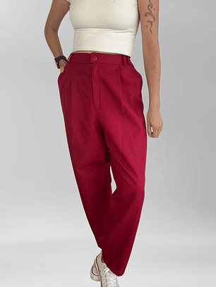PANTALON SASTRERO ROJO | L