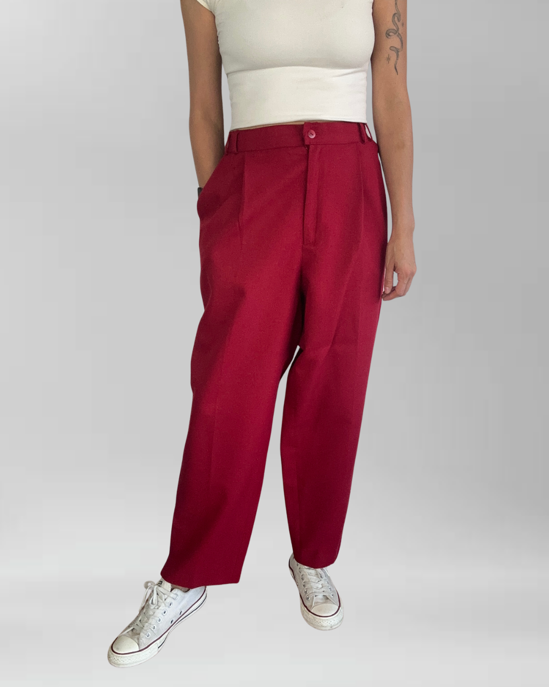 PANTALON SASTRERO ROJO | L 2