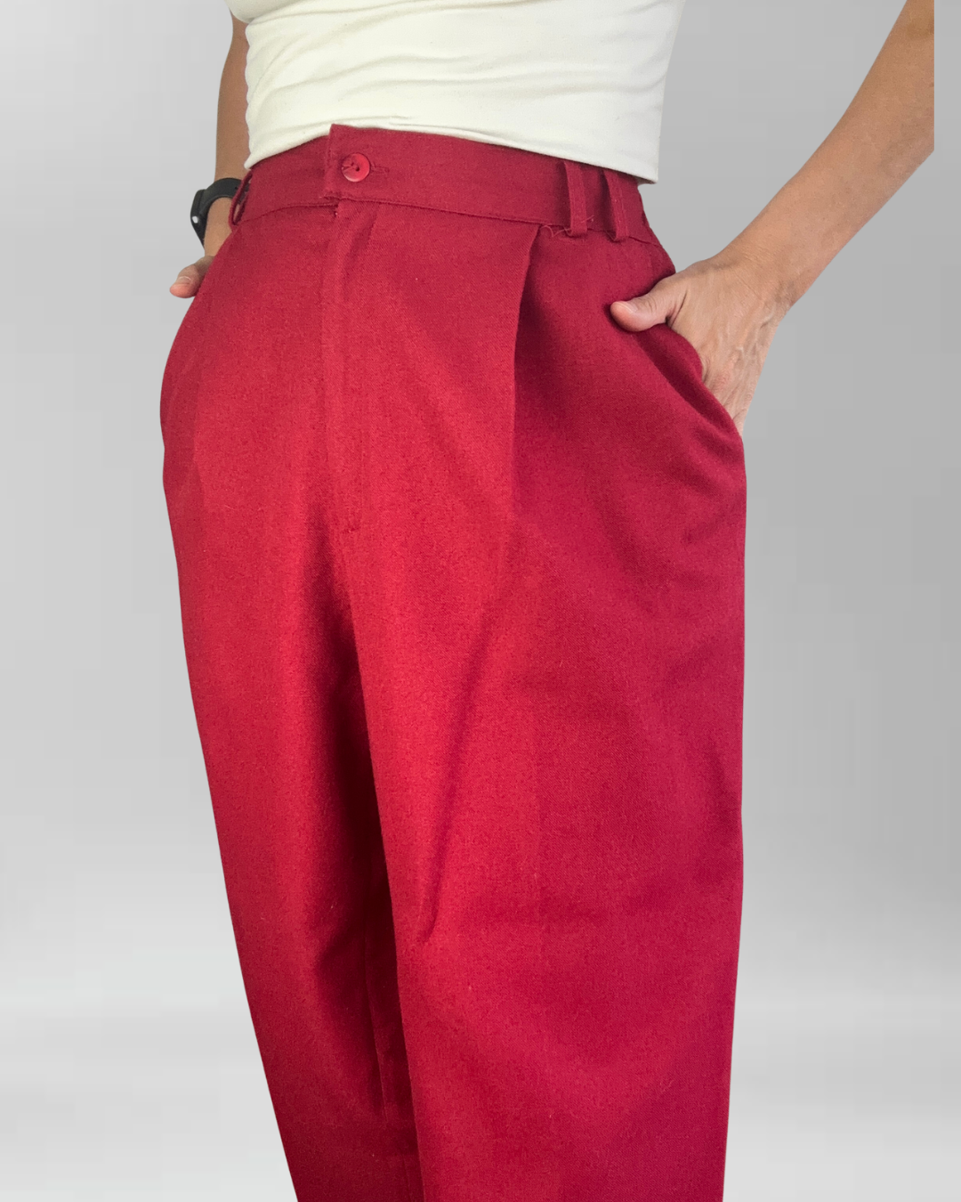 PANTALON SASTRERO ROJO | L 4