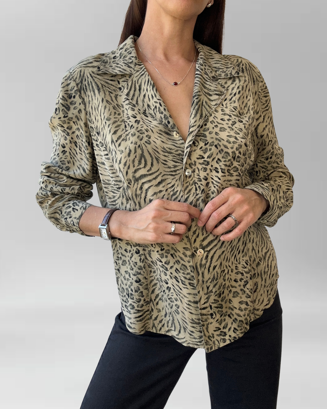 BLUSA SEDA VINTAGE | S-M 5