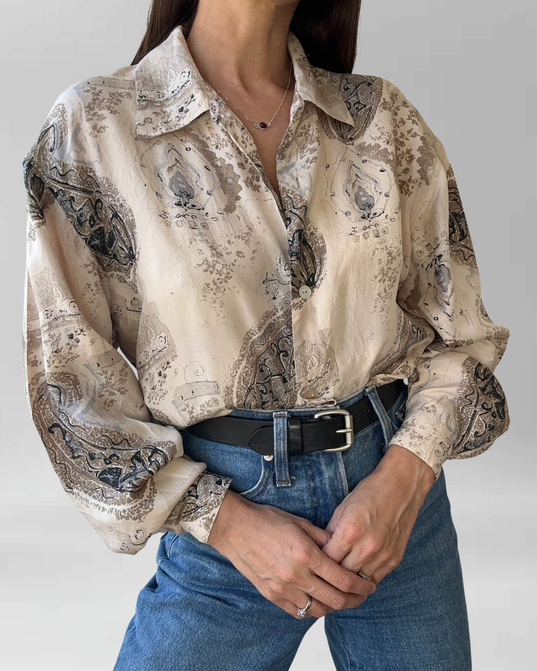 BLUSA SEDA | S OVERSIZE 1