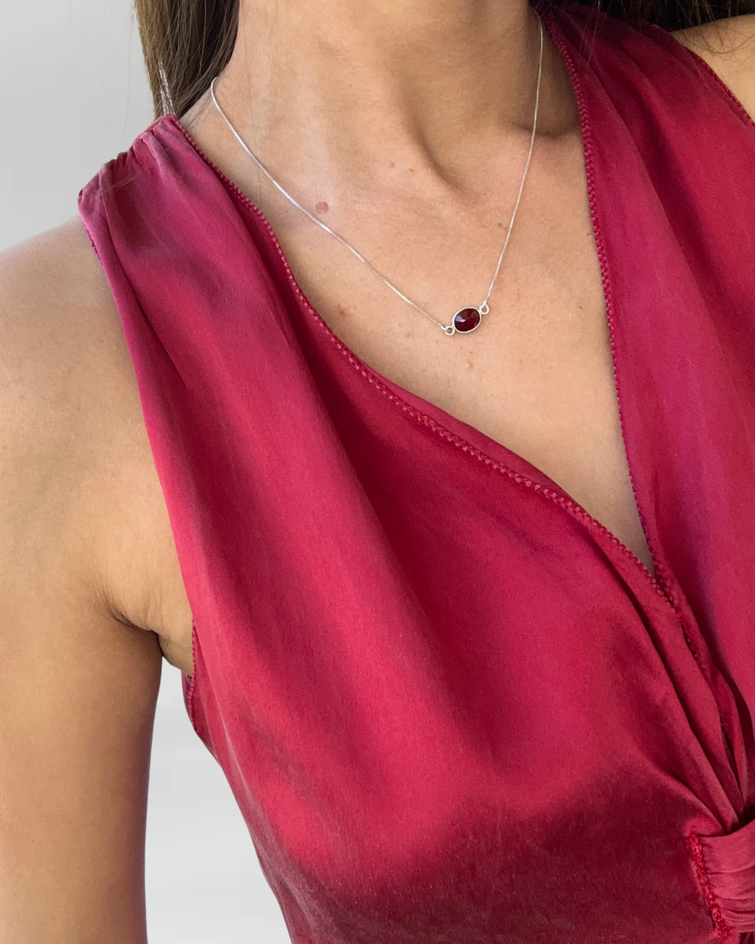 POLERA ROJA SEDA | S 4