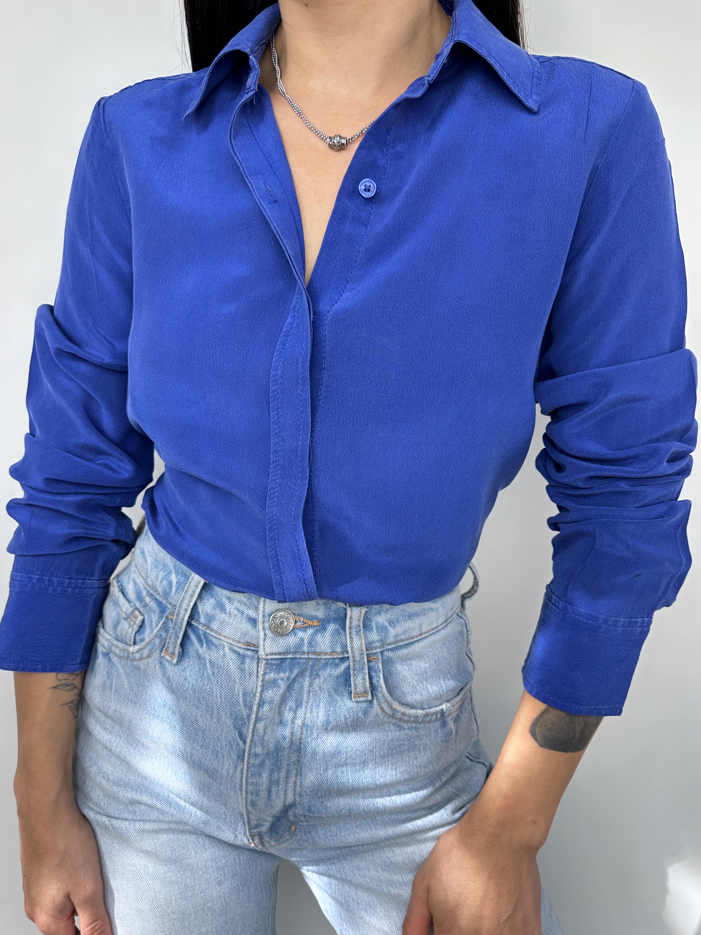 BLUSA SEDA | EXPRESS | XS-S 1