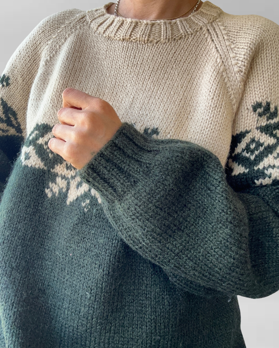 SWEATER JAQCUARD LANA J.CREW | L 4
