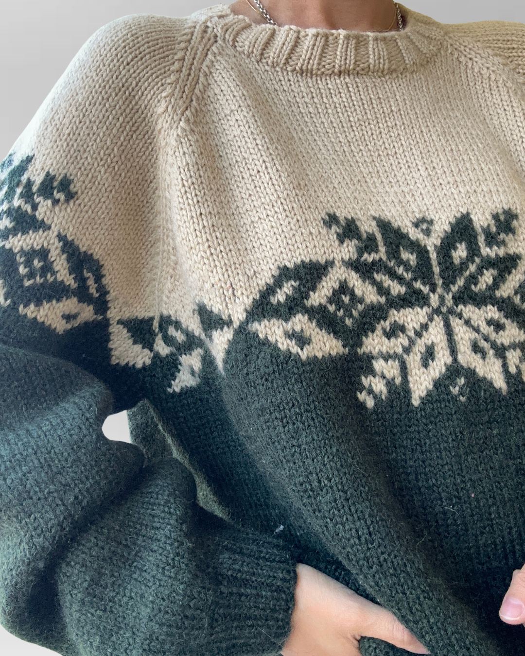 SWEATER JAQCUARD LANA J.CREW | L 5