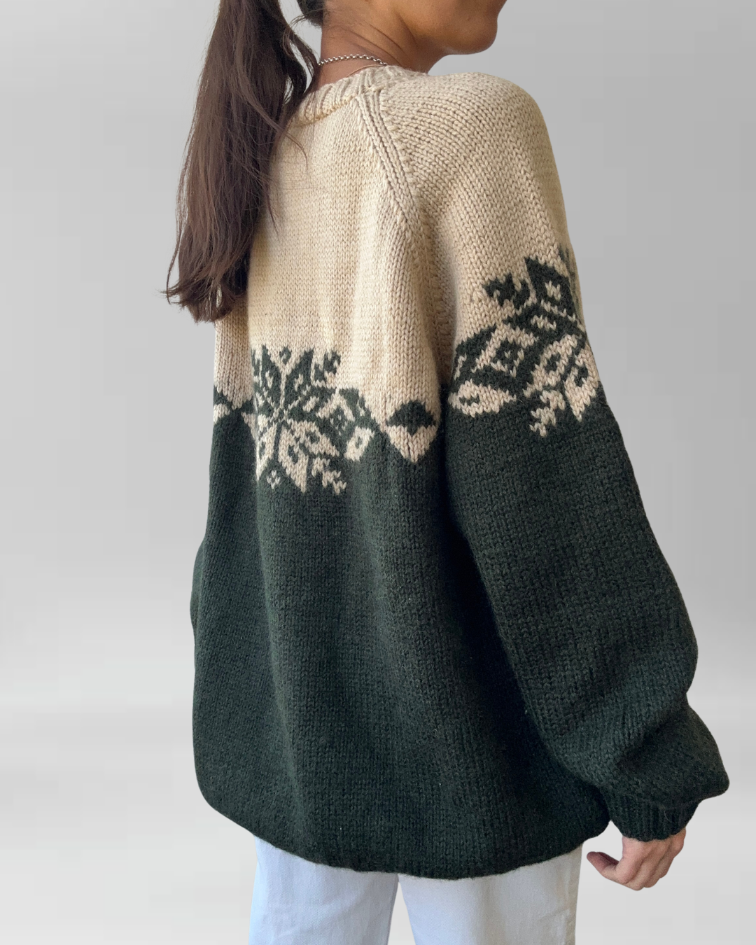 SWEATER JAQCUARD LANA J.CREW | L 6