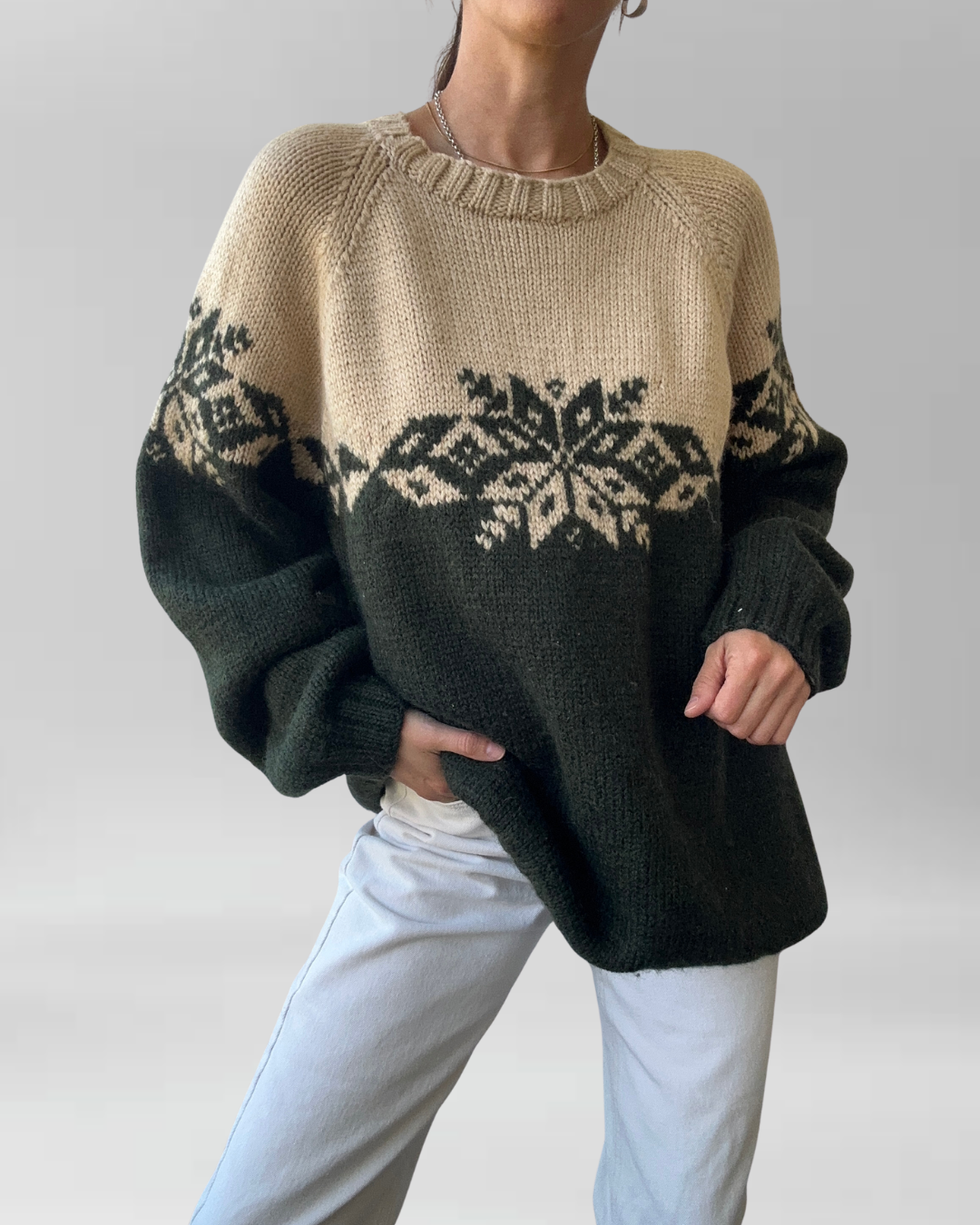 SWEATER JAQCUARD LANA J.CREW | L 2