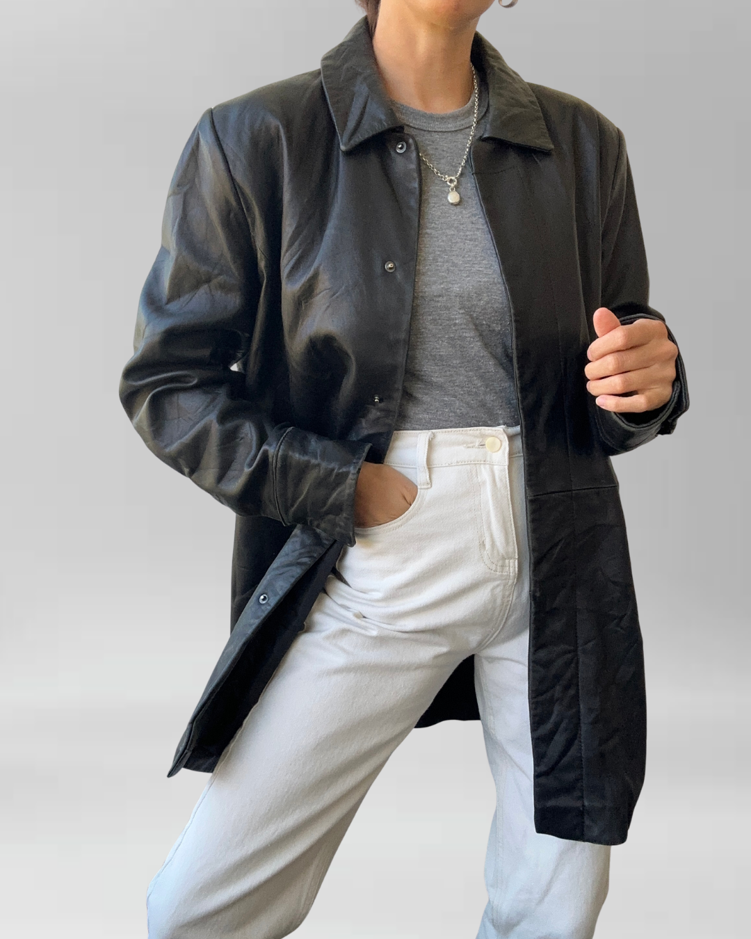 CHAQUETA CUERO | L 1