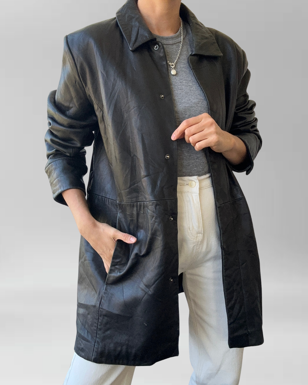 CHAQUETA CUERO | L 3