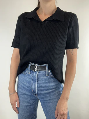 TOP NEGRO HILO | L