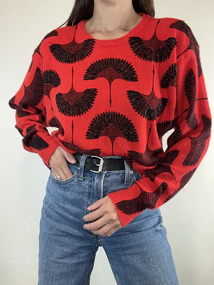 SWEATER ANGORA BLEND | ELLEN TRACY | XL