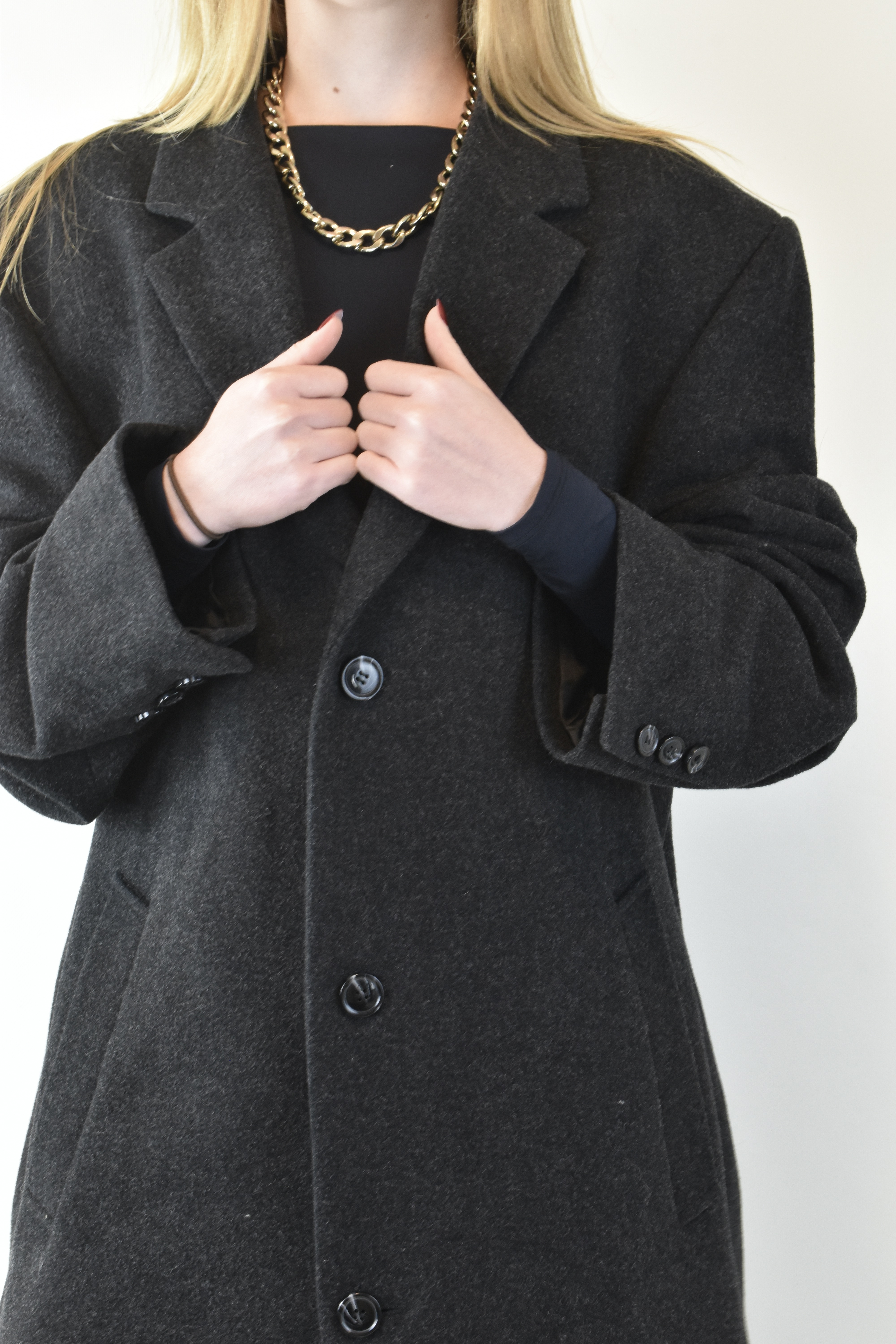 ABRIGO LANA BLEND UNISEX| XXL  7
