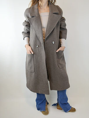 ABRIGO LANA RECICLADA | XL-2XL 