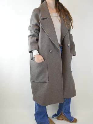 ABRIGO LANA RECICLADA | XL-2XL 