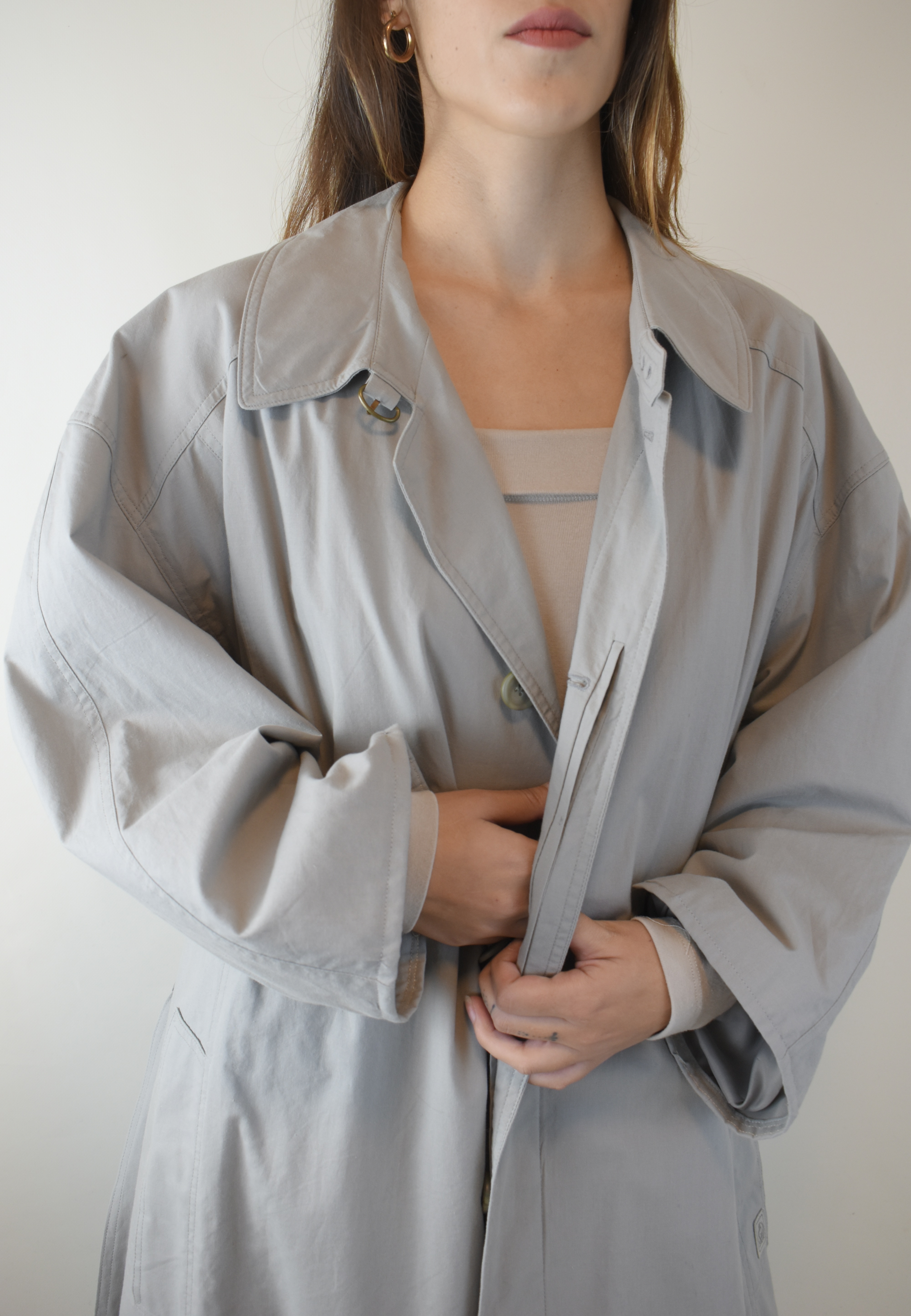 TRENCH GRIS UNISEX | XL-3XL 4