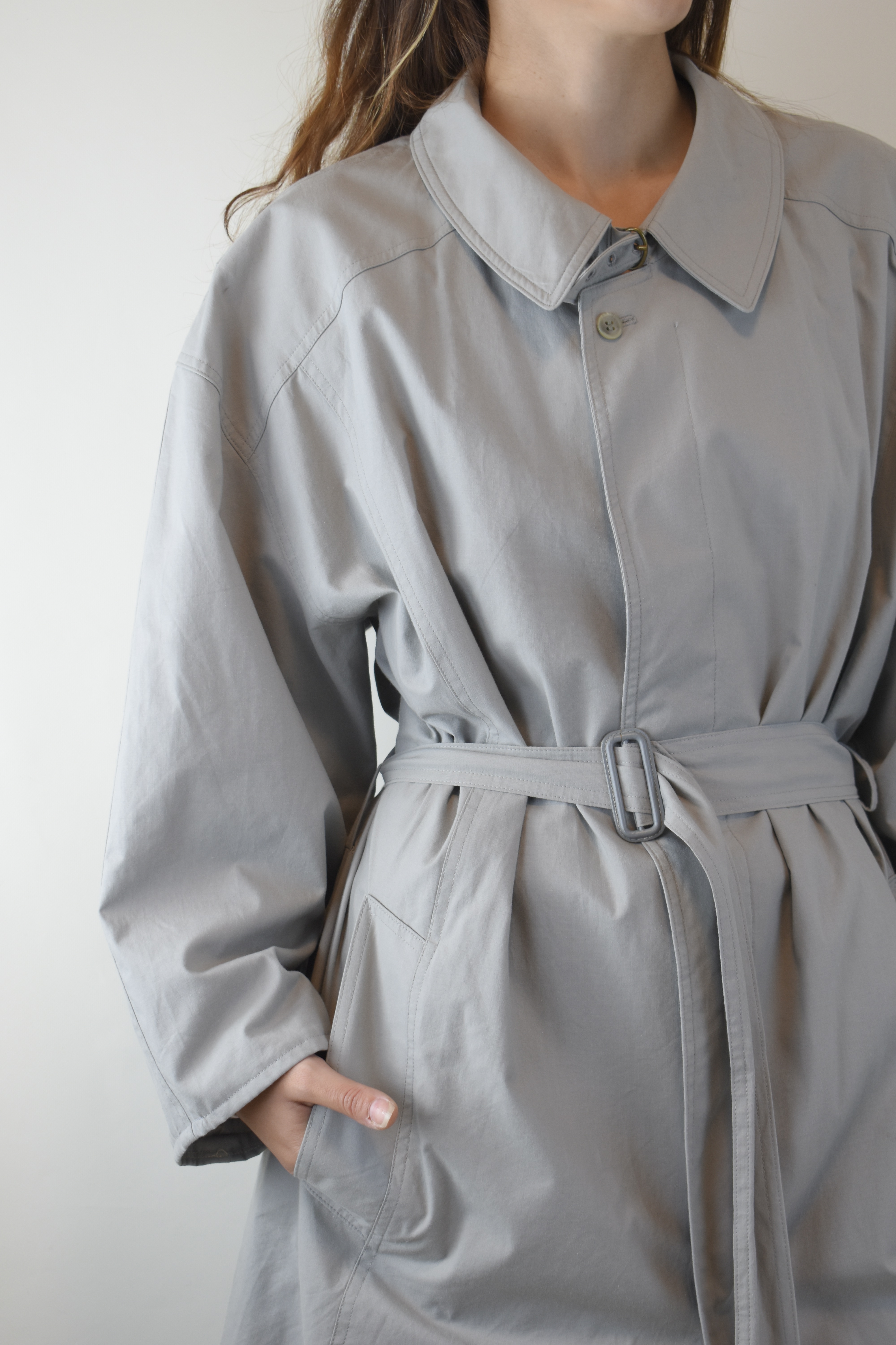 TRENCH GRIS UNISEX | XL-3XL 7