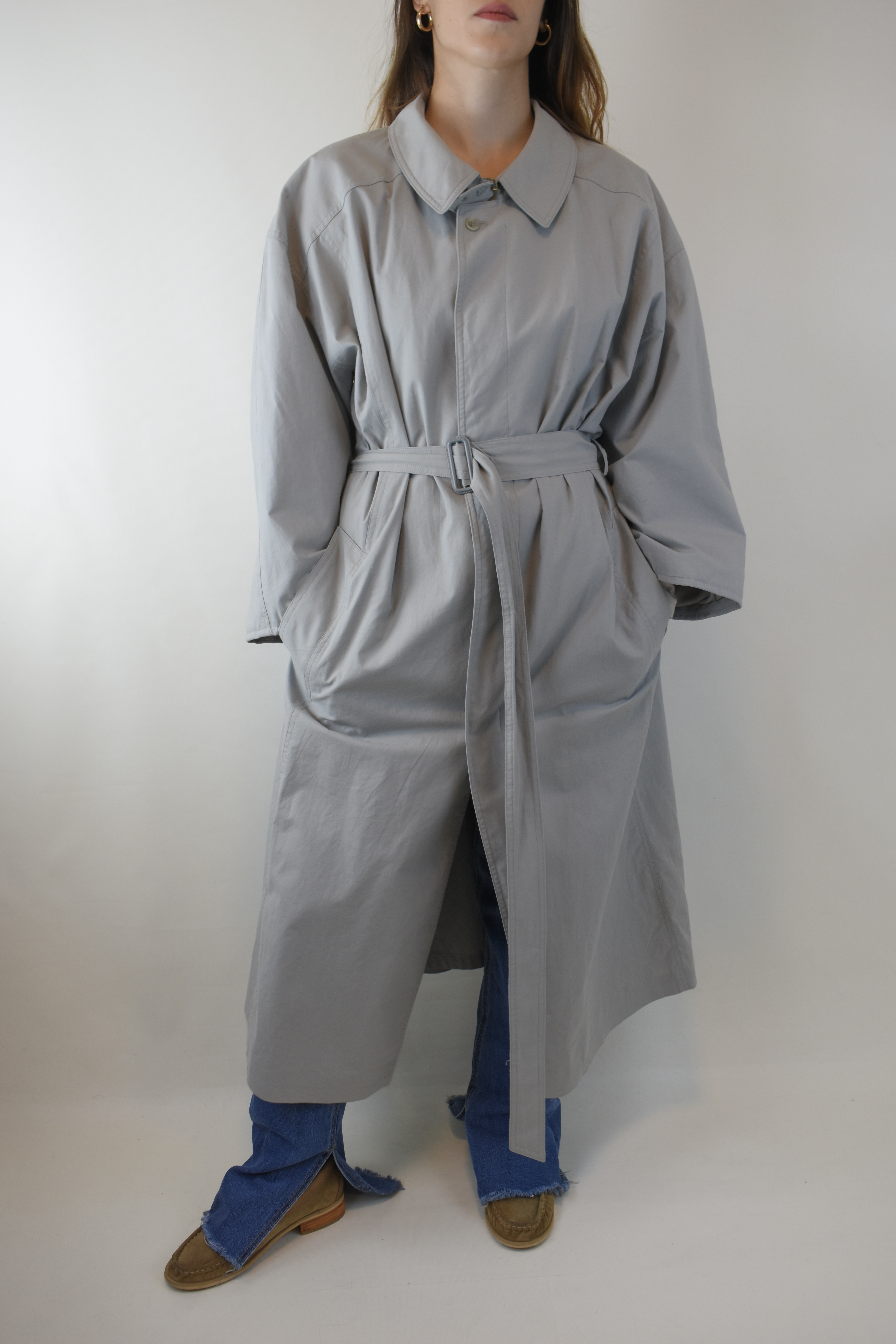TRENCH GRIS UNISEX | XL-3XL 1