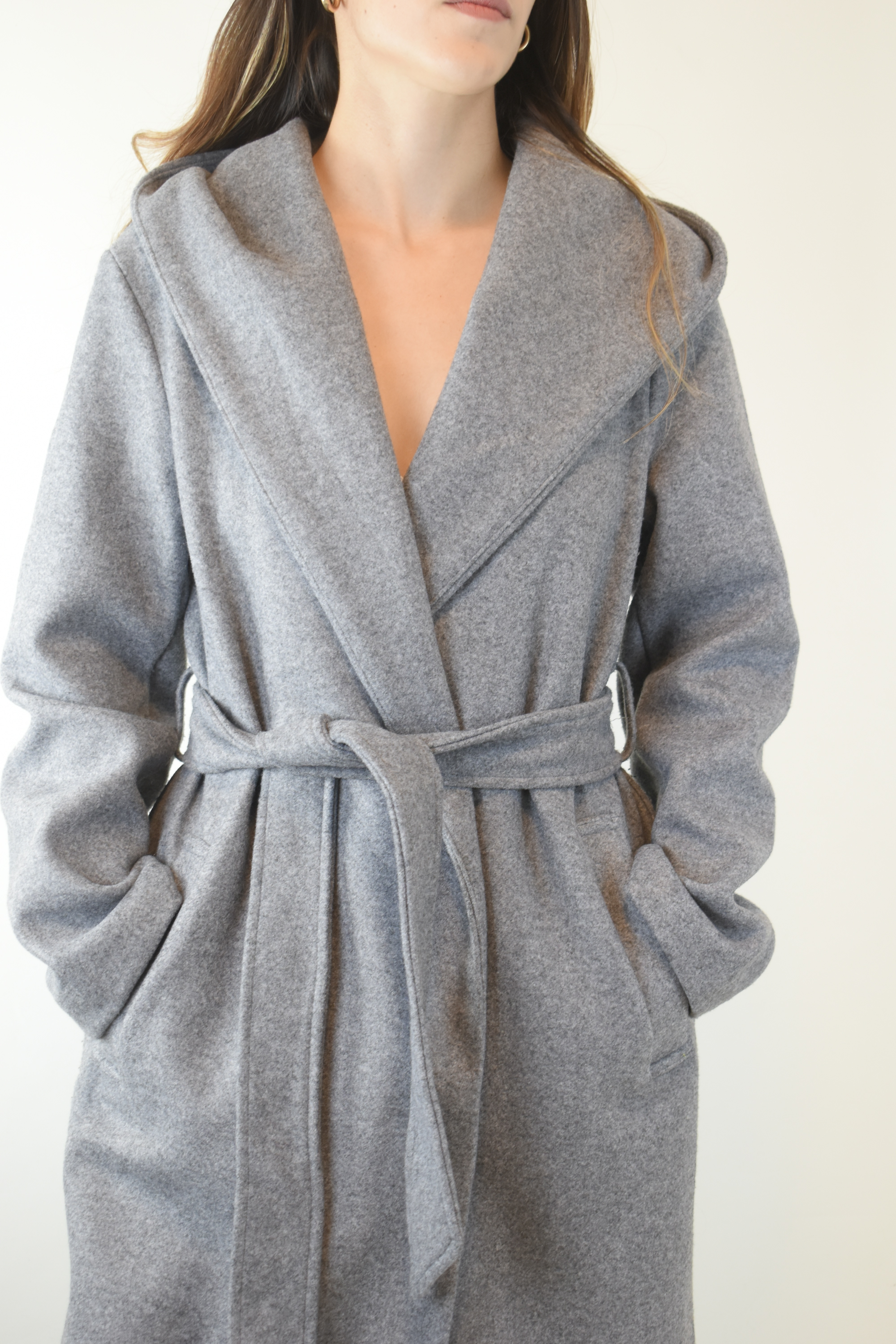 ABRIGO GRIS | S-M 4