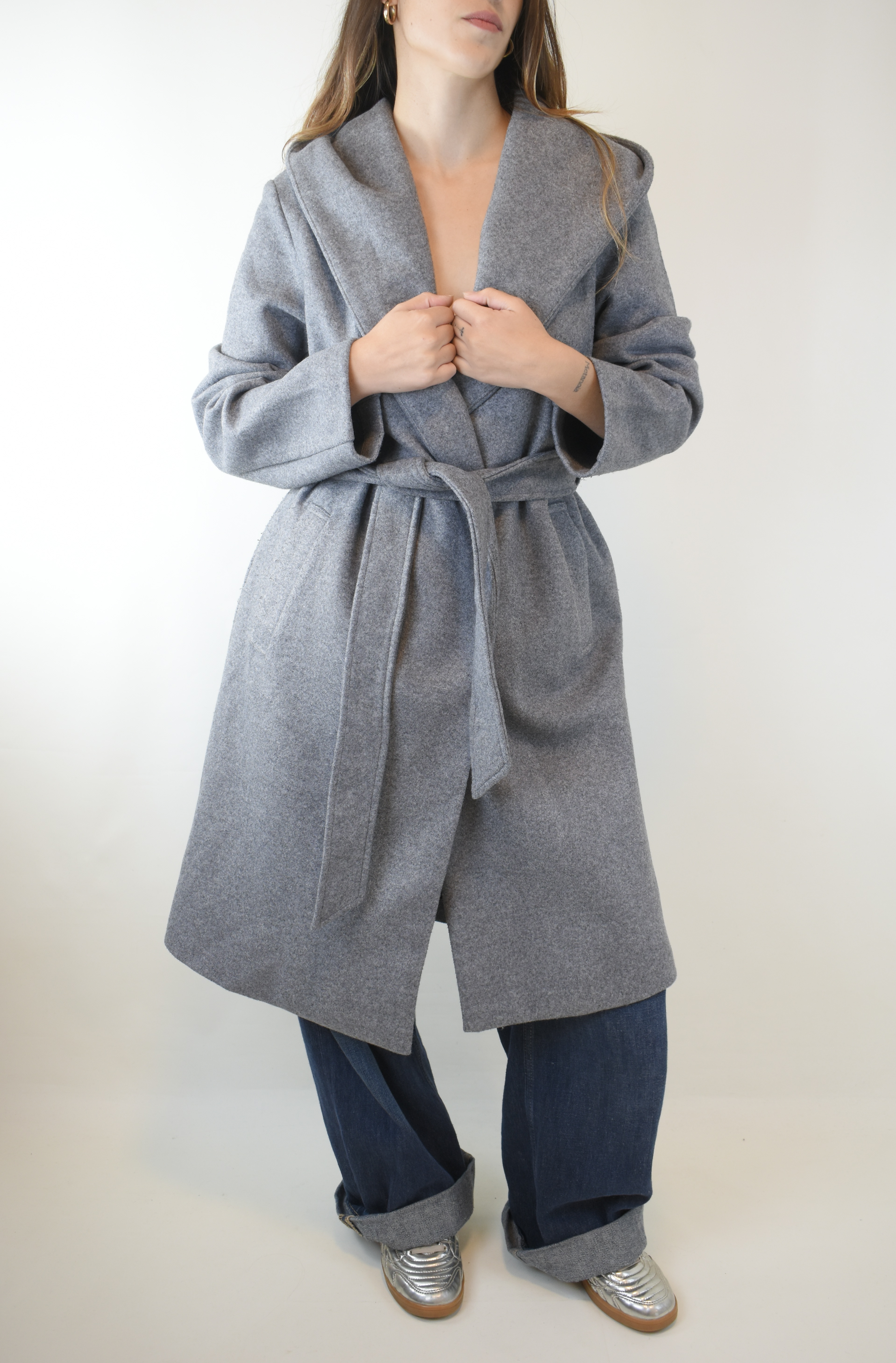 ABRIGO GRIS | S-M 5