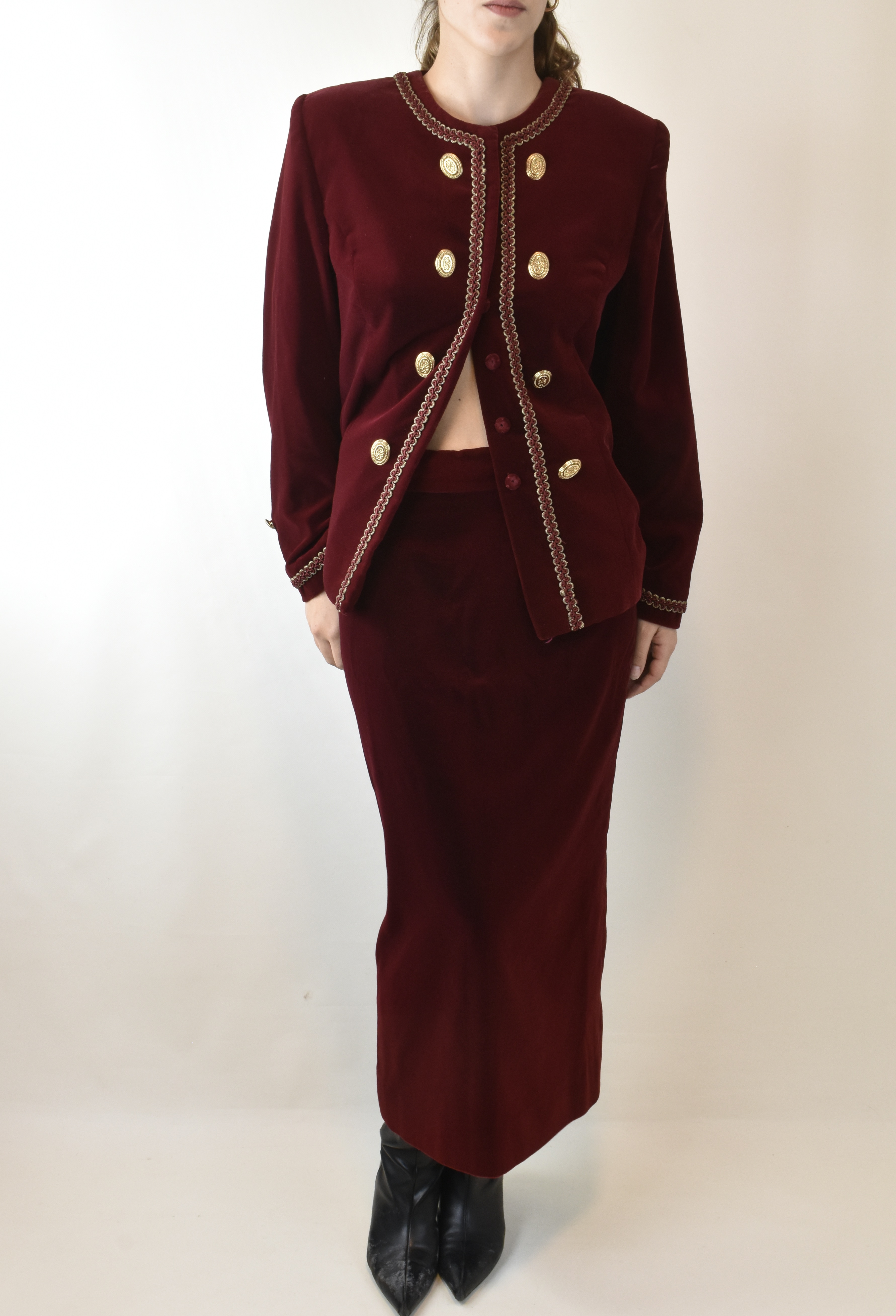 CONJUNTO VELVET ROJO | S 3