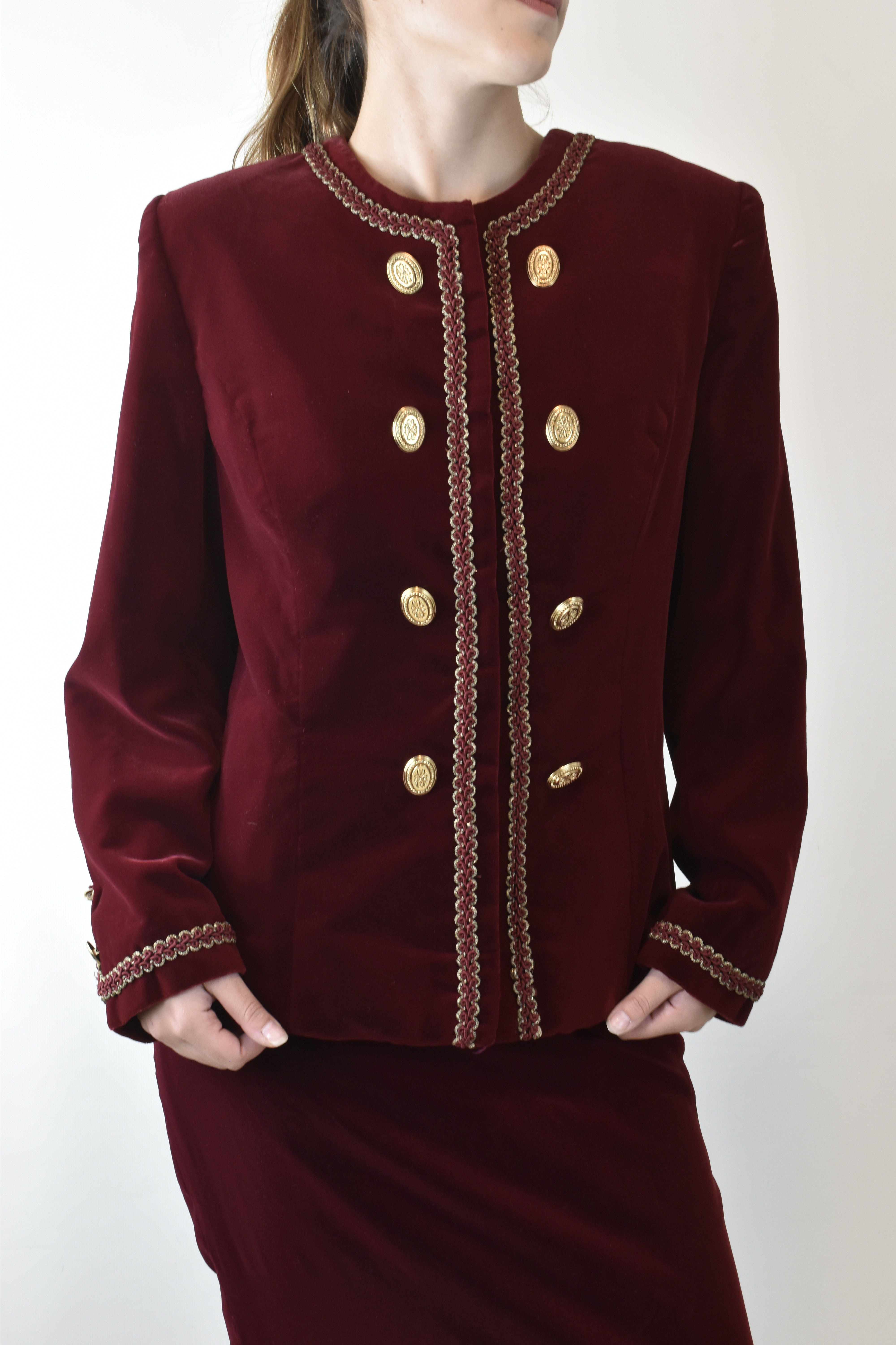 CONJUNTO VELVET ROJO | S 6