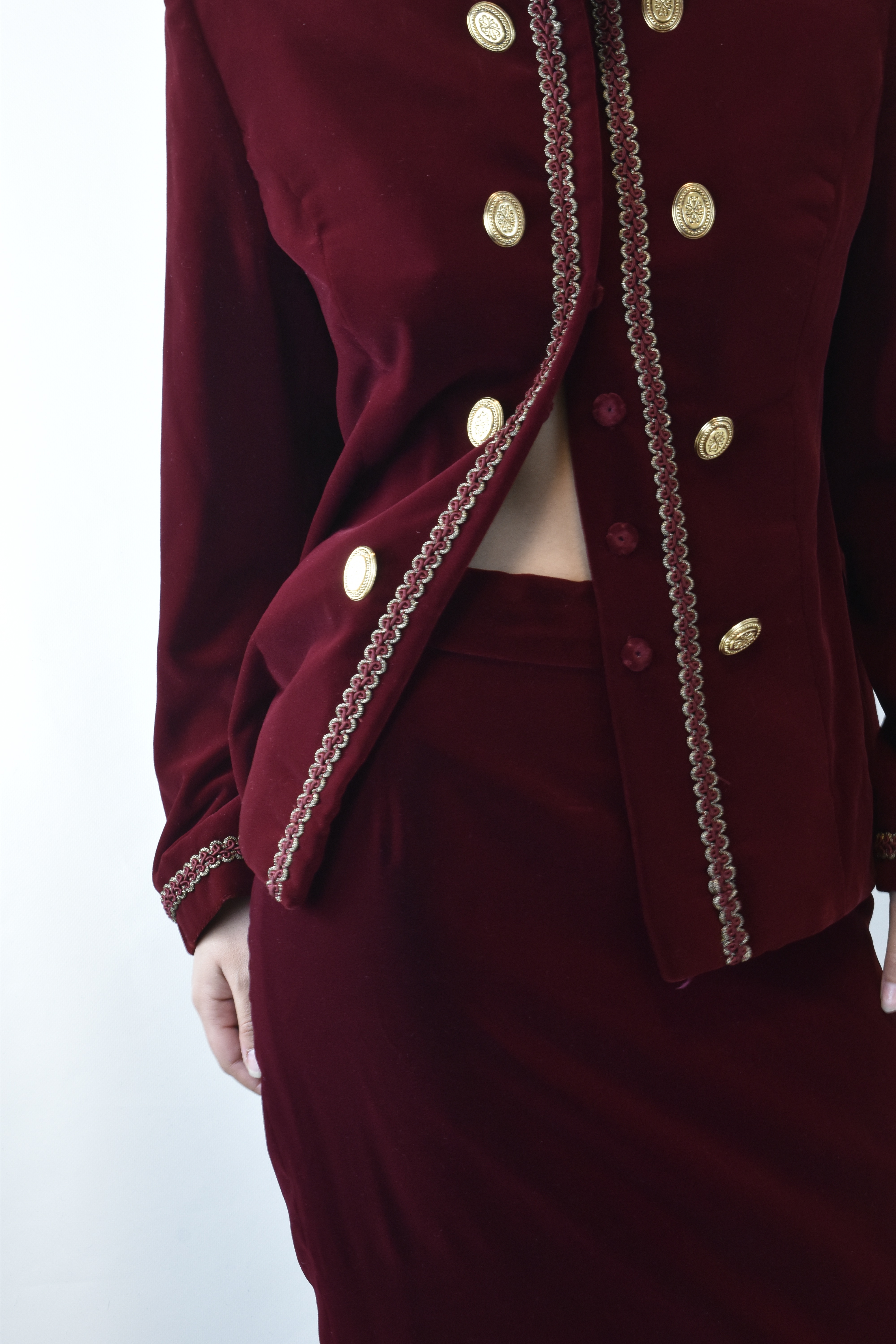 CONJUNTO VELVET ROJO | S 9