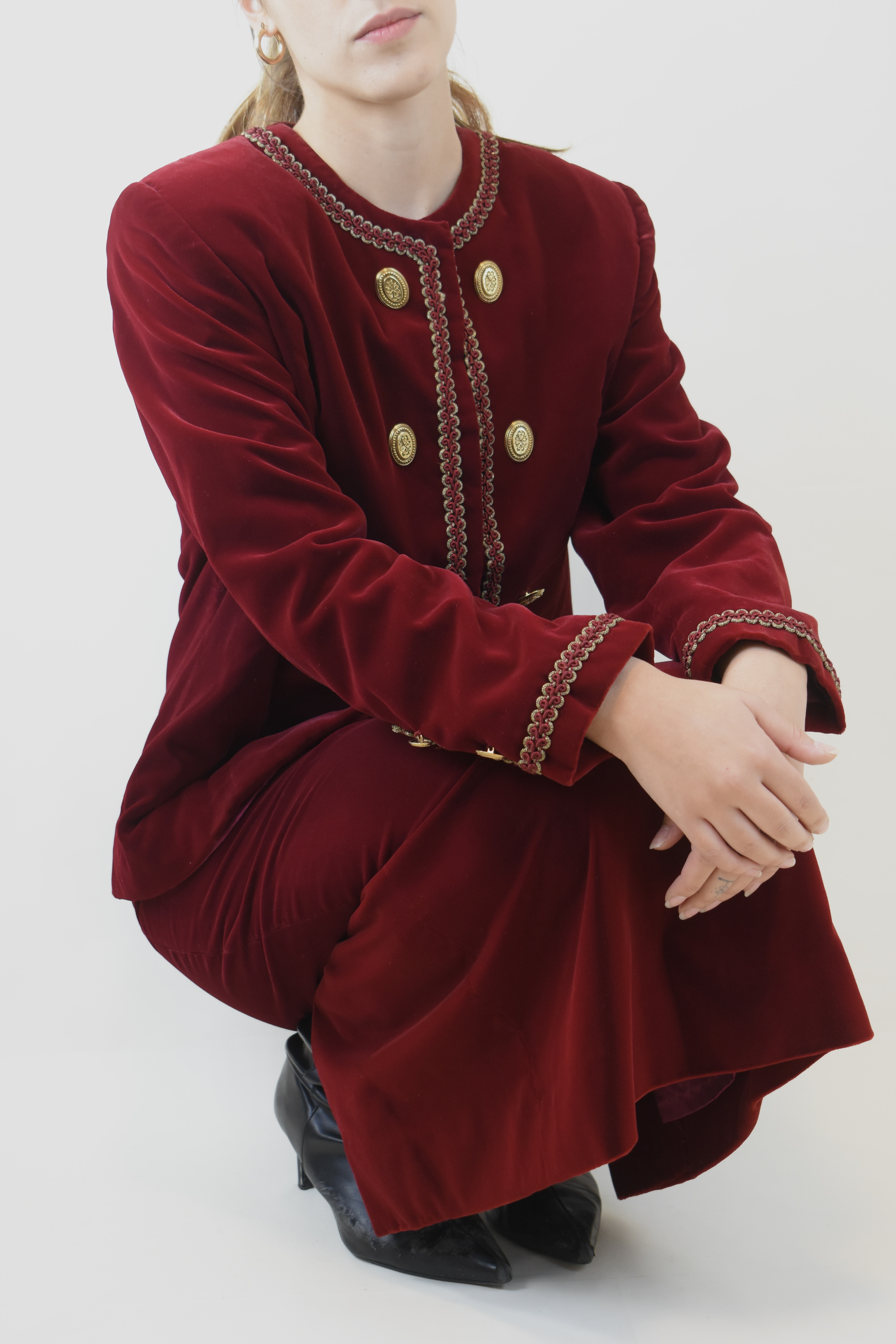 CONJUNTO VELVET ROJO | S 1