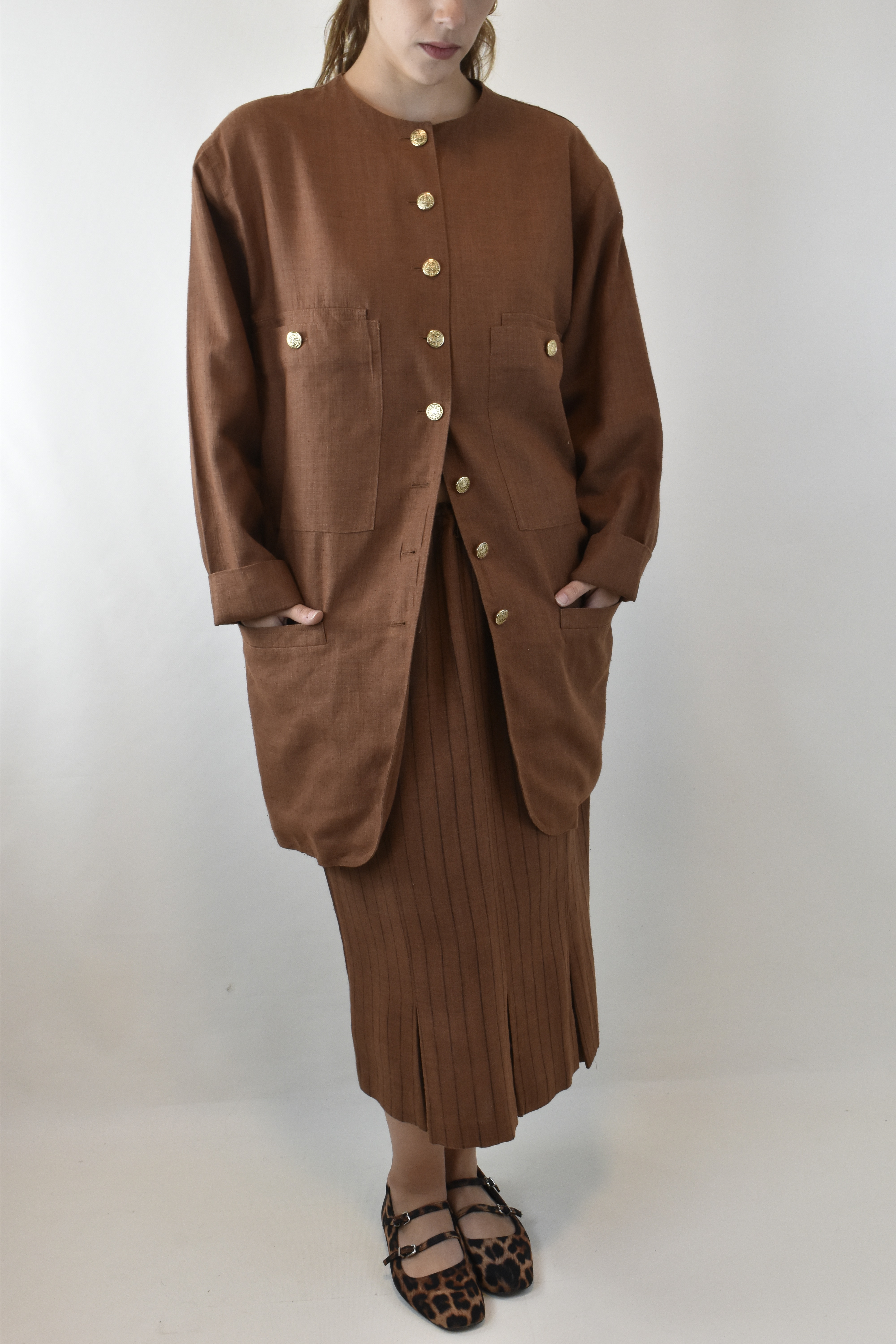 CONJUNTO LINO CAFÉ | L 10