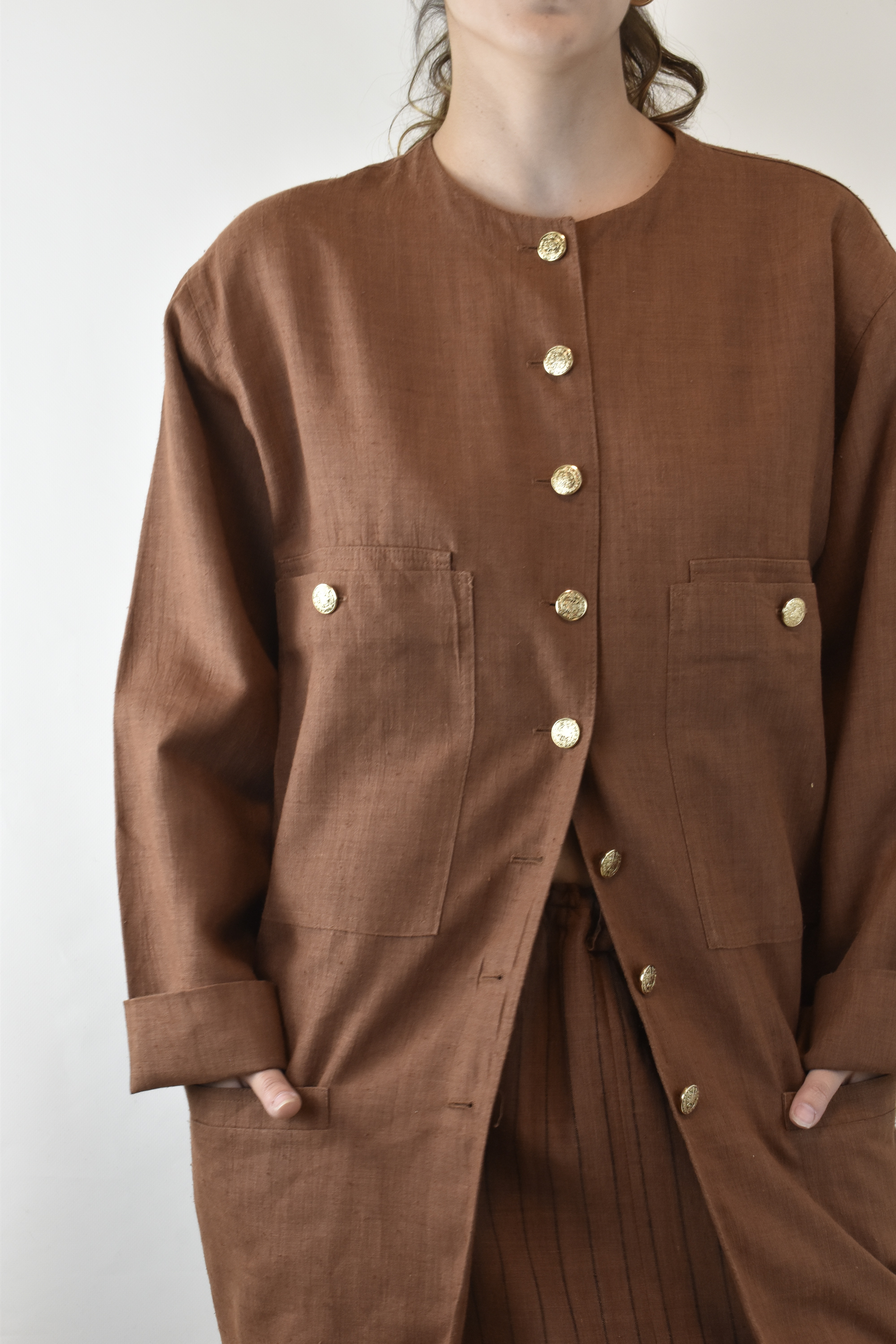 CONJUNTO LINO CAFÉ | L 5