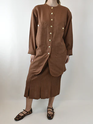 CONJUNTO LINO CAFÉ | L