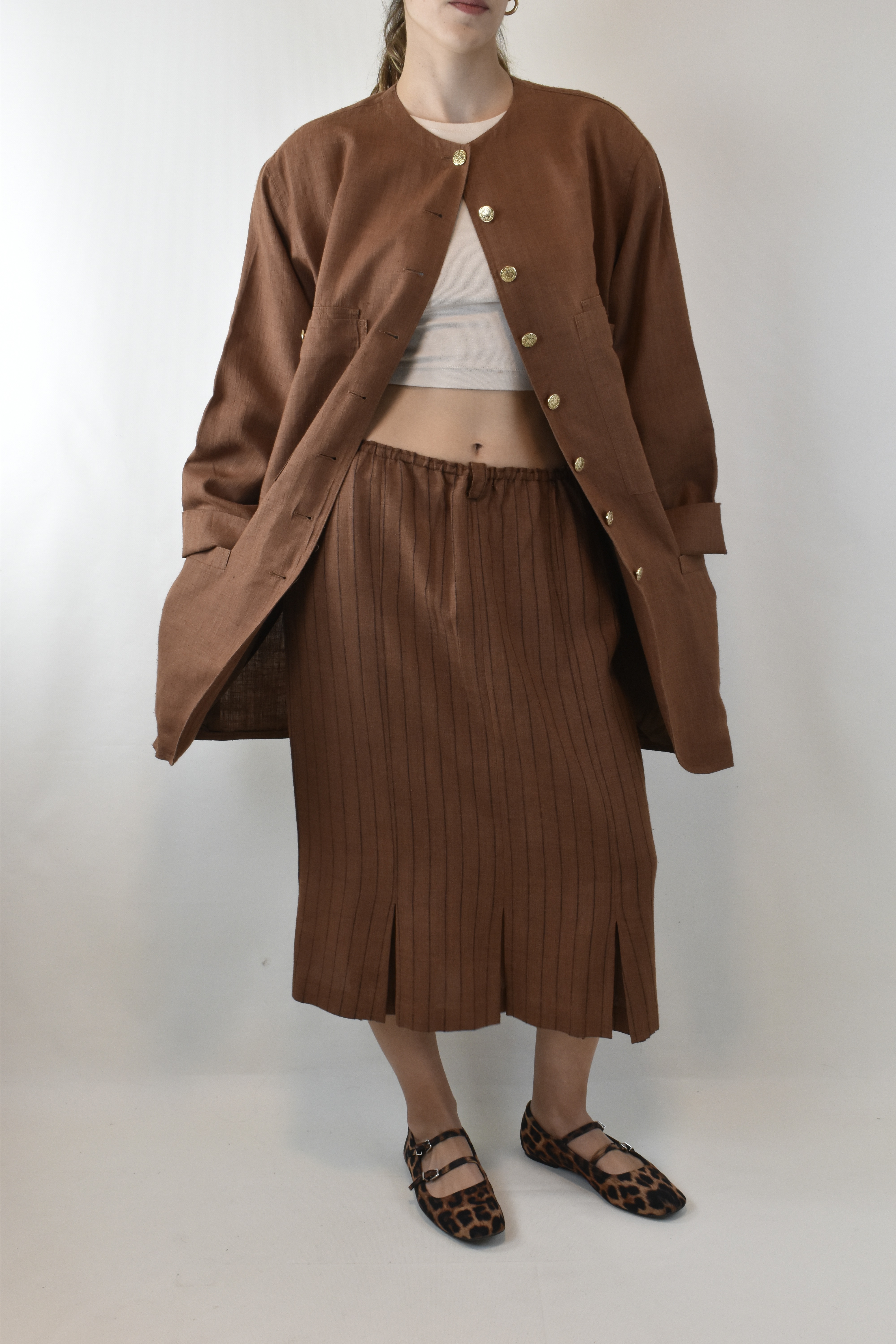 CONJUNTO LINO CAFÉ | L 9