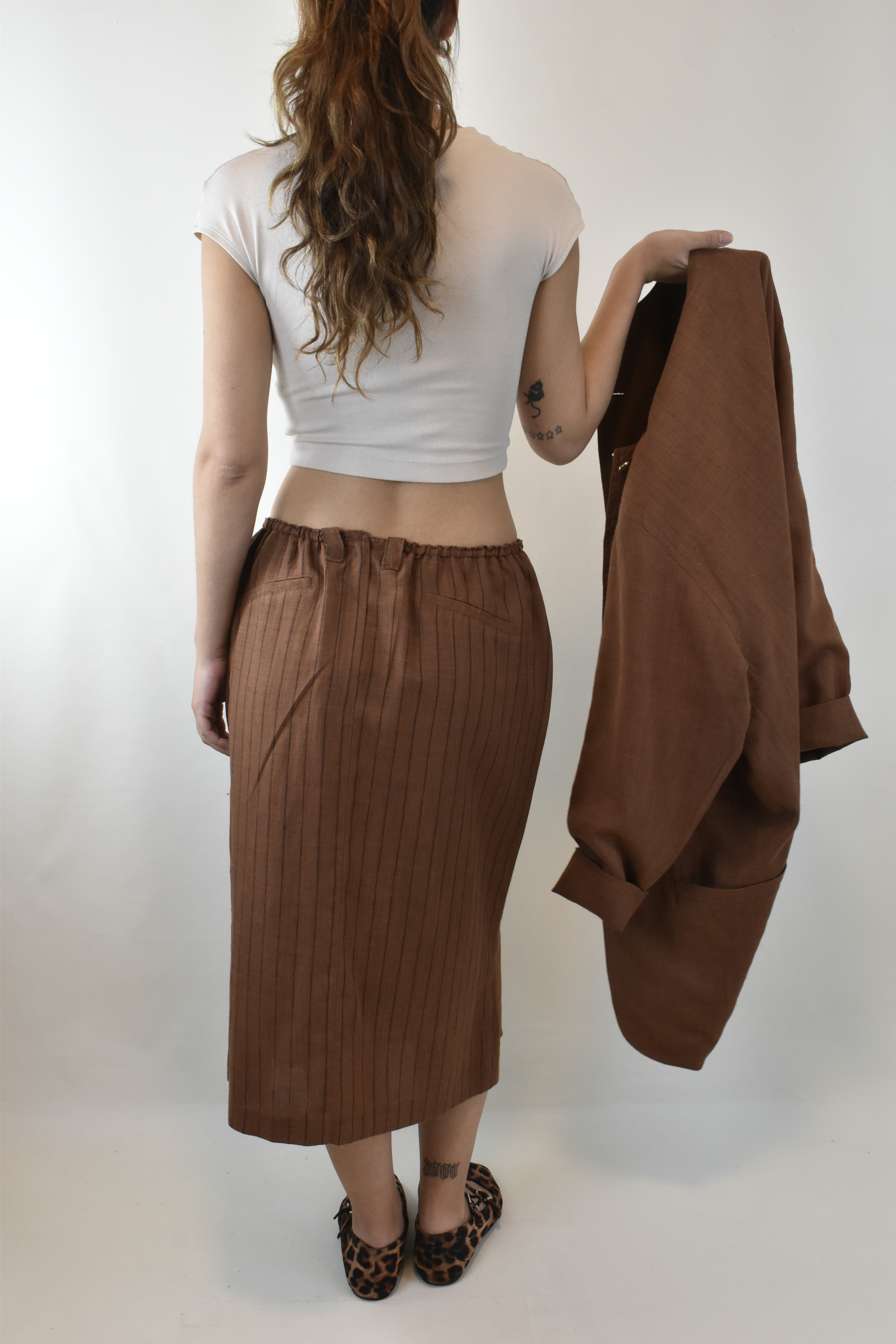 CONJUNTO LINO CAFÉ | L 12