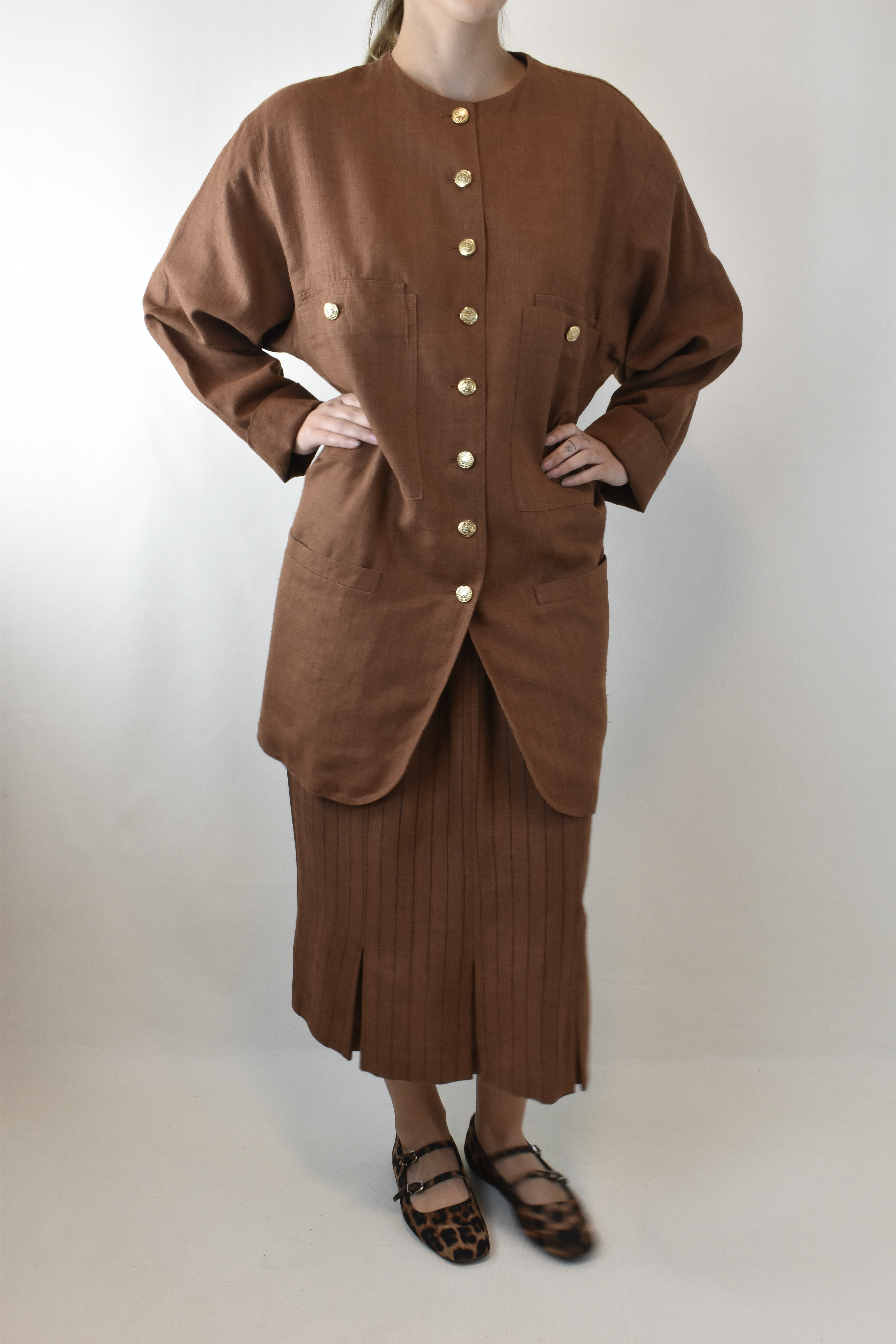 CONJUNTO LINO CAFÉ | L 2