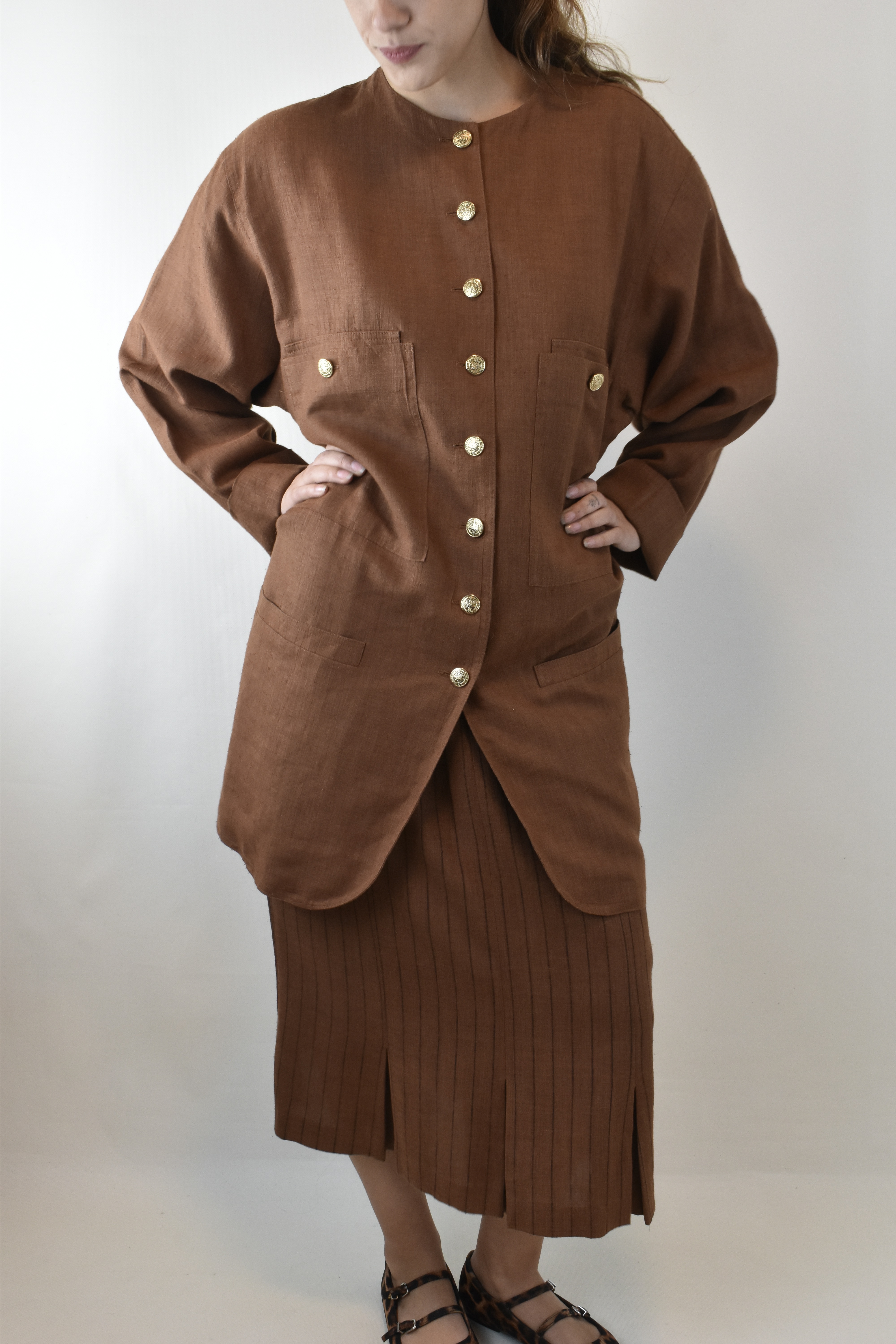CONJUNTO LINO CAFÉ | L 13