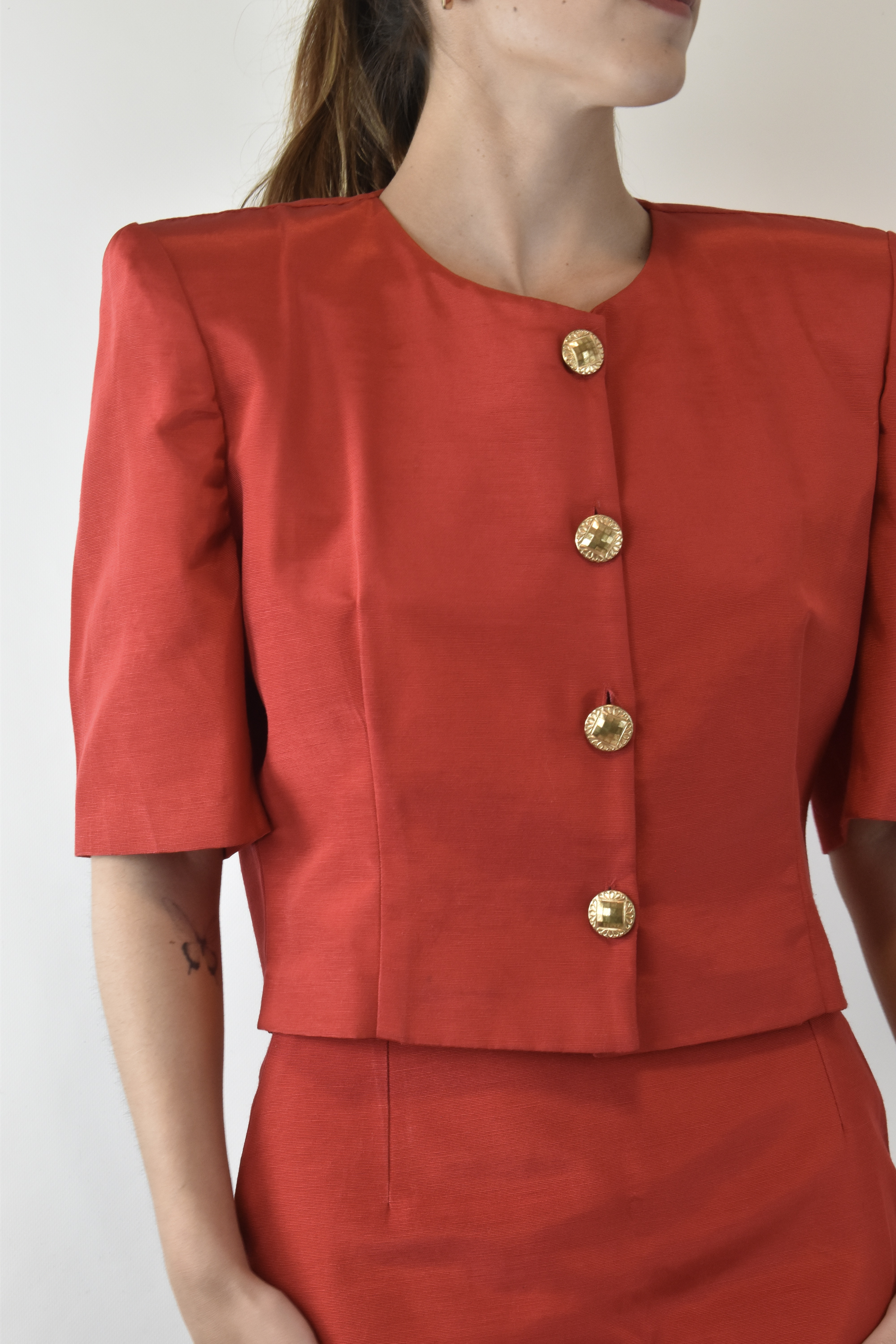 CONJUNTO VINTAGE ROJO | S 4