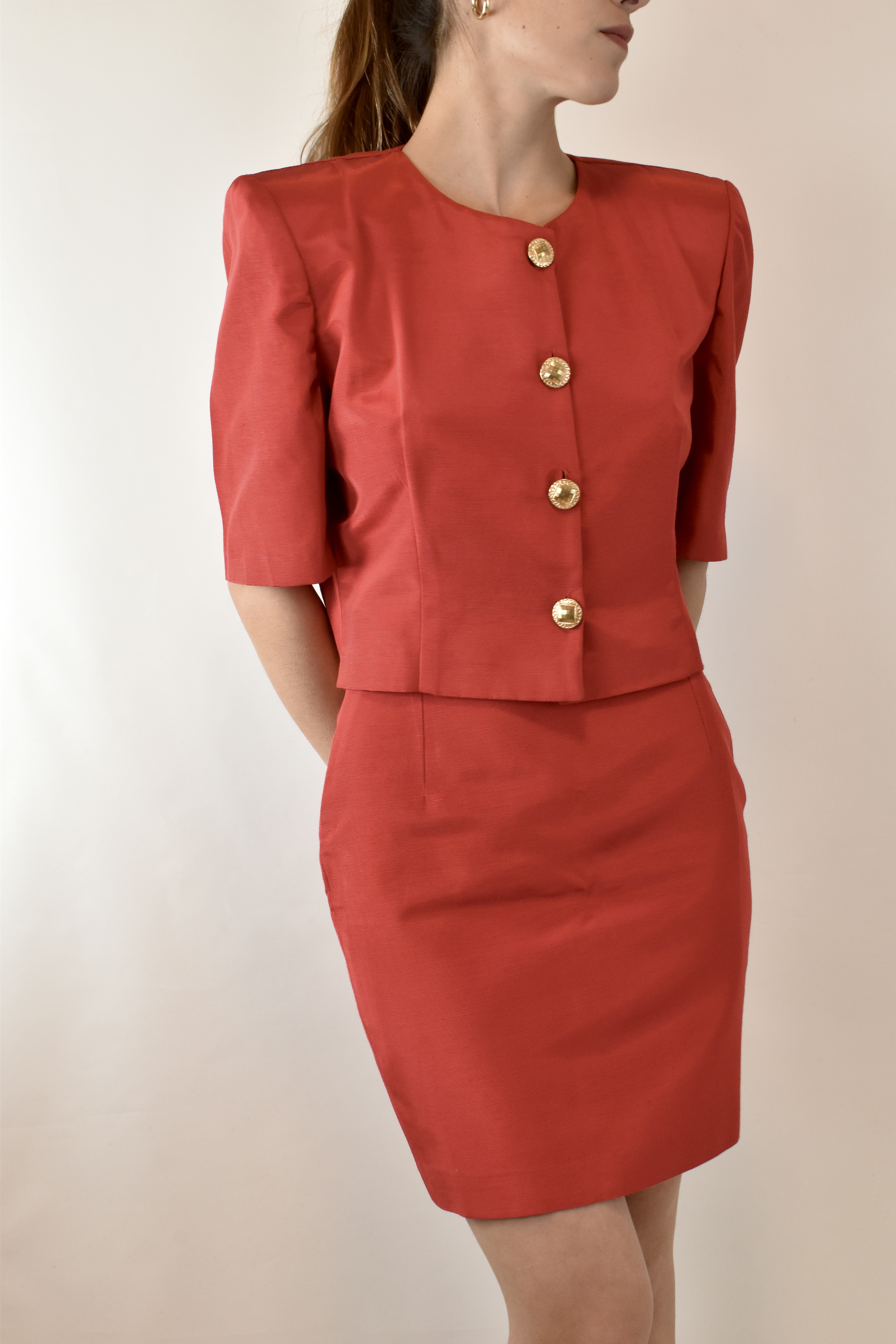 CONJUNTO VINTAGE ROJO | S 6