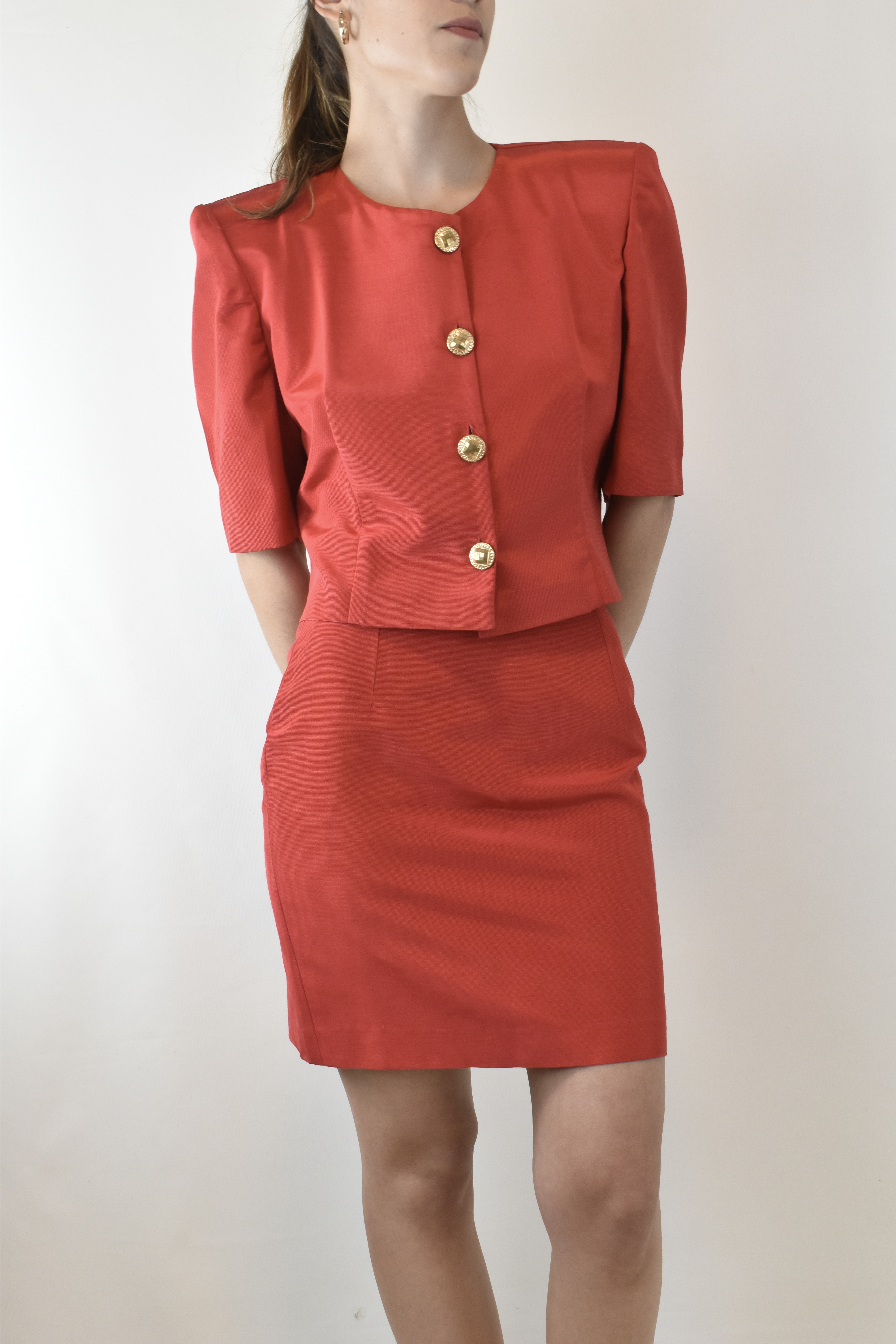 CONJUNTO VINTAGE ROJO | S 7