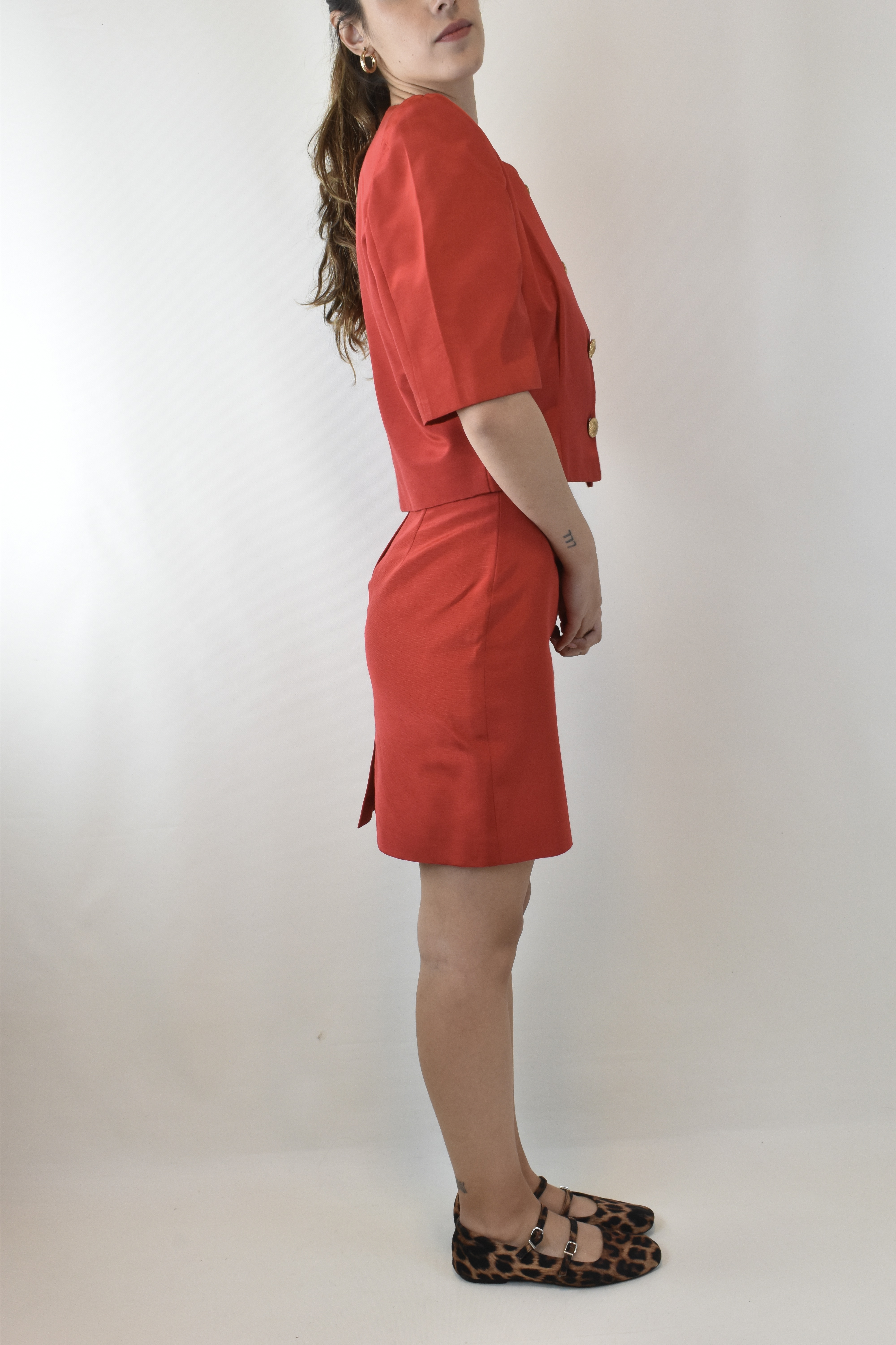 CONJUNTO VINTAGE ROJO | S 9