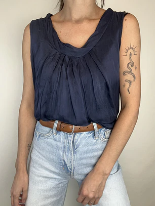 POLERA SEDA | L