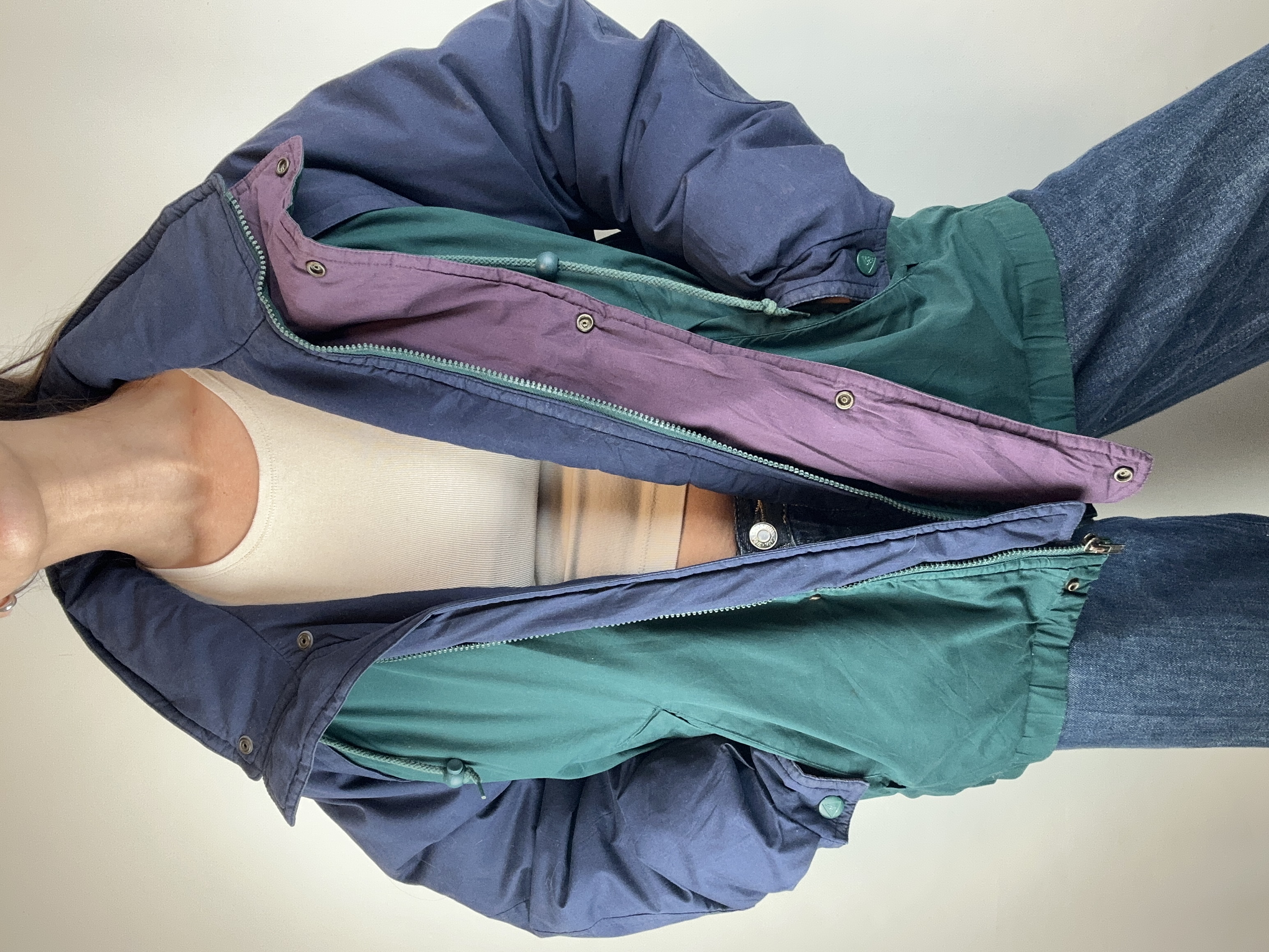PARKA VINTAGE DE PLUMA DE GANSO | L-XL 2