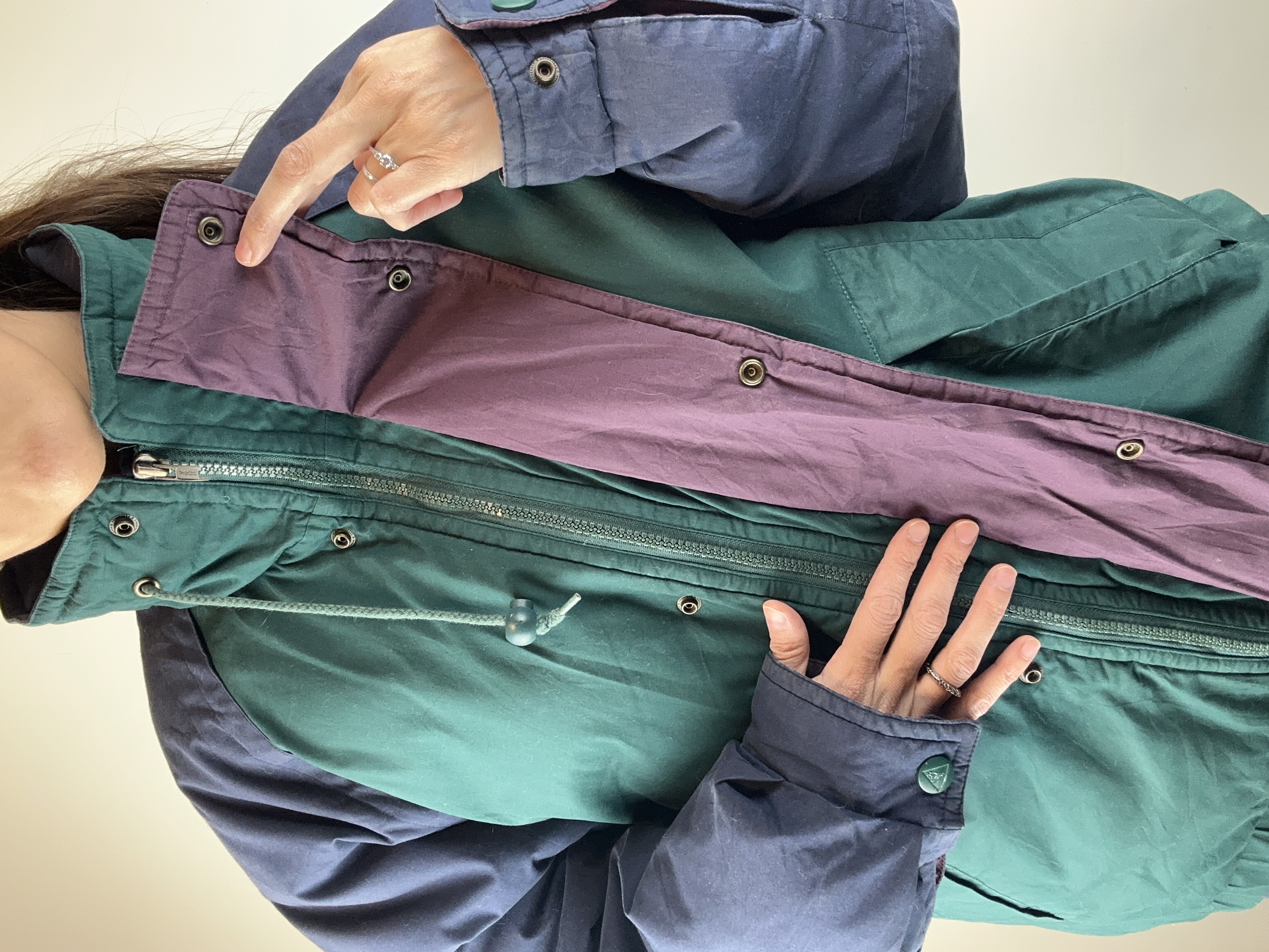 PARKA VINTAGE DE PLUMA DE GANSO | L-XL 4