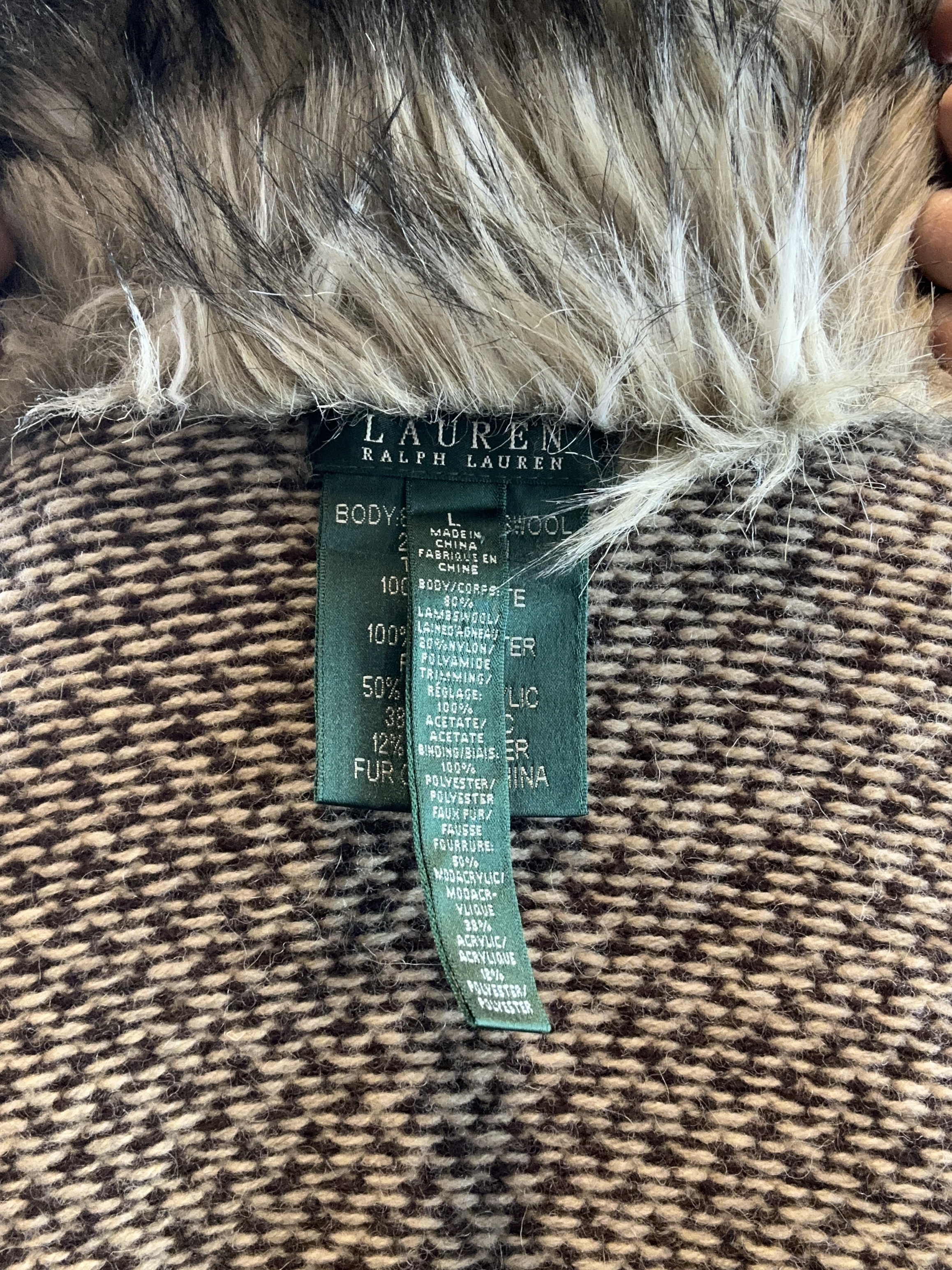 CHALECO LANA | RALPH LAUREN | M 10