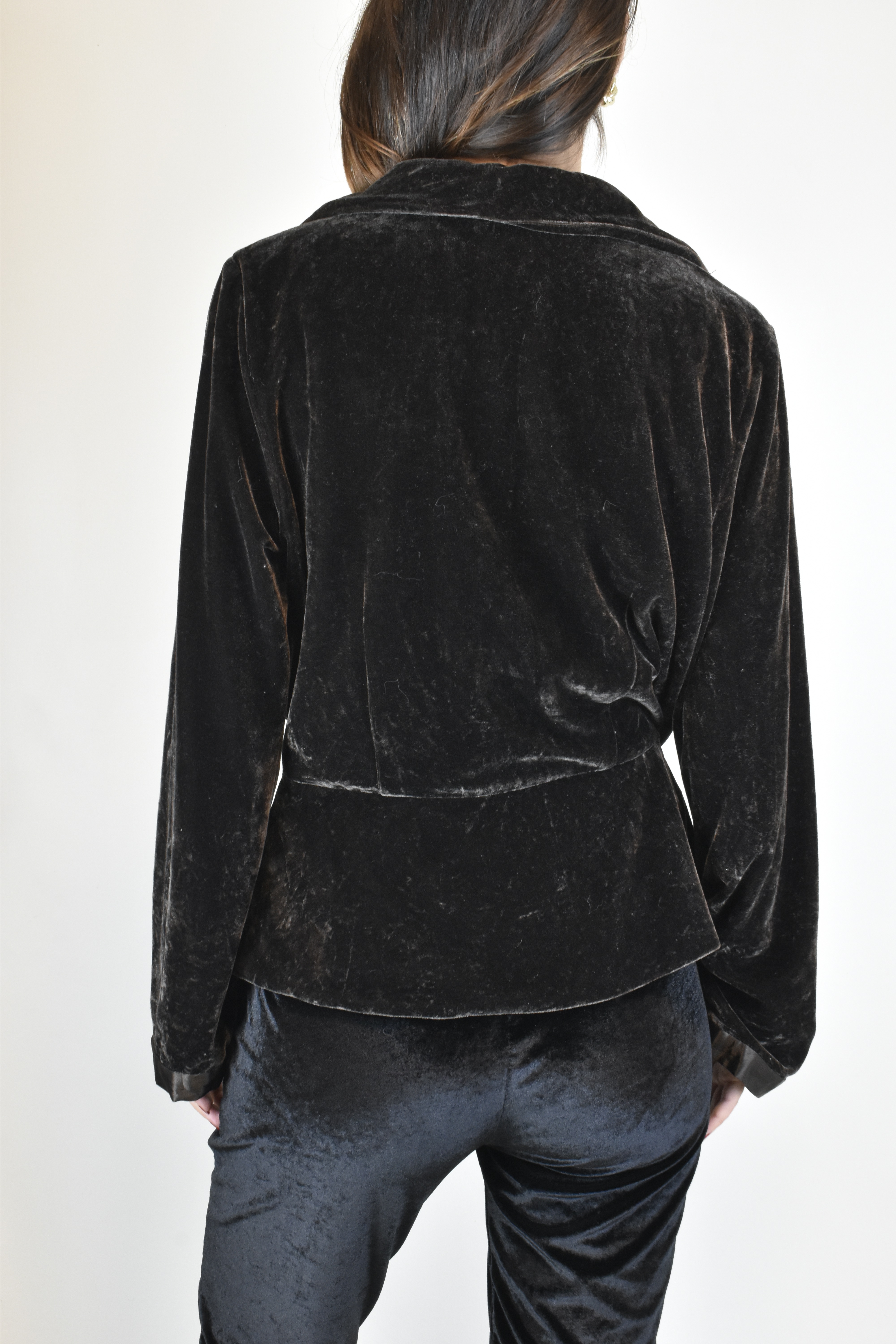 BLUSA VELVET CAFÉ | M 5