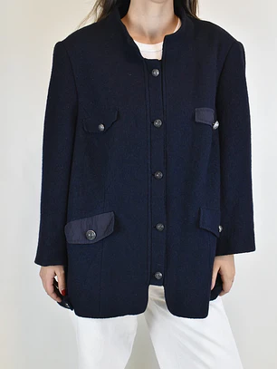 CHAQUETA LANA MERINO BLEND | XL-XXL 