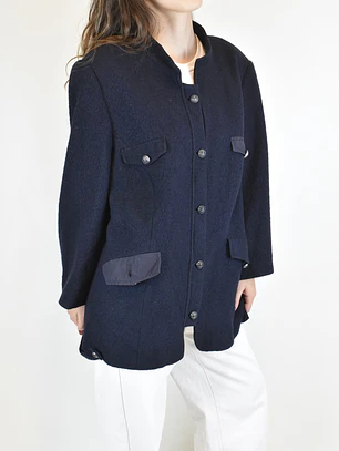 CHAQUETA LANA MERINO BLEND | XL-XXL 