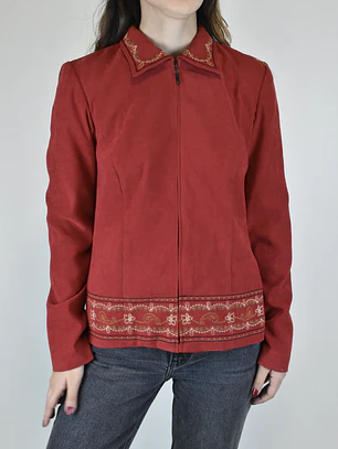 CHAQUETA BORDADA | S