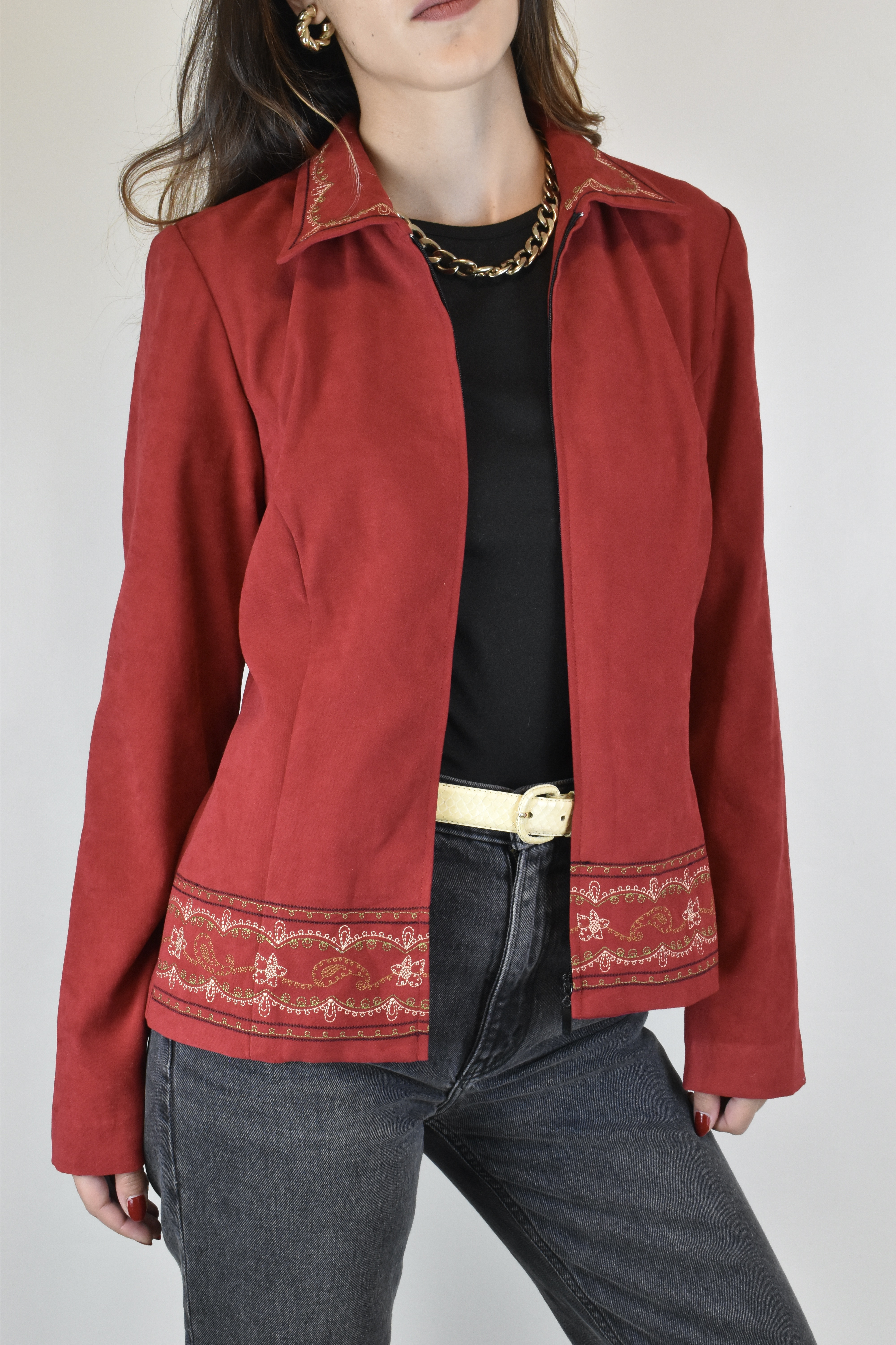 CHAQUETA BORDADA | S 1